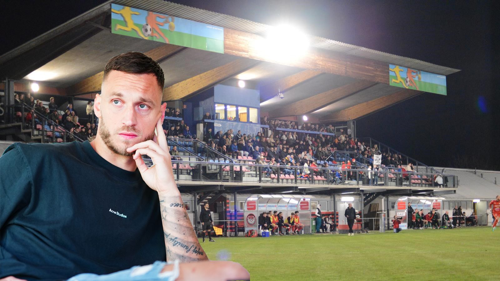 Wenn Arnautović zusieht, schlagen die Herzen der jungen Nachwuchskicker höher.