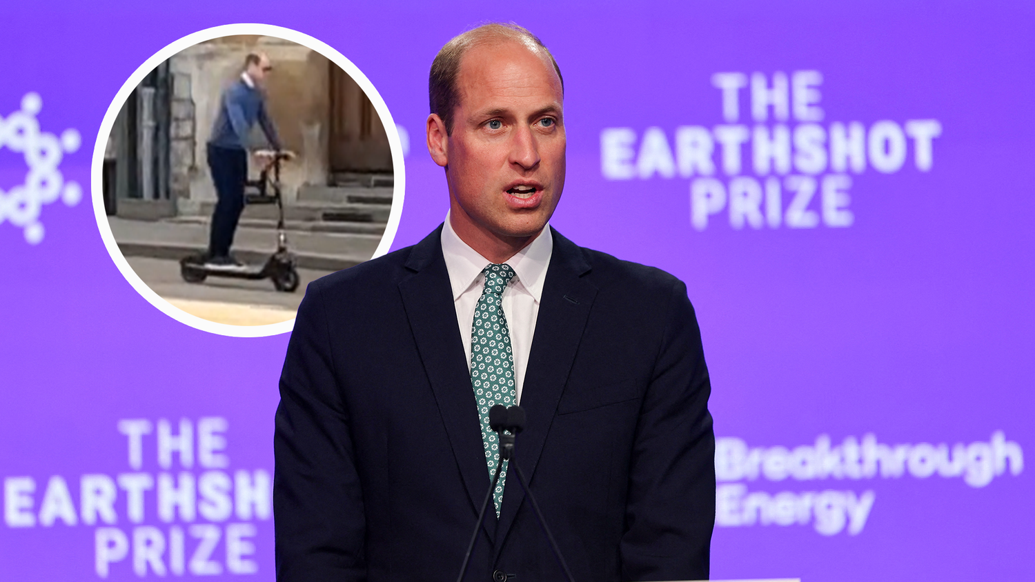 Bereits im letzten Jahr hat sich Prinz William den E-Scooter angeschafft, um so schnell von A nach B zu kommen.