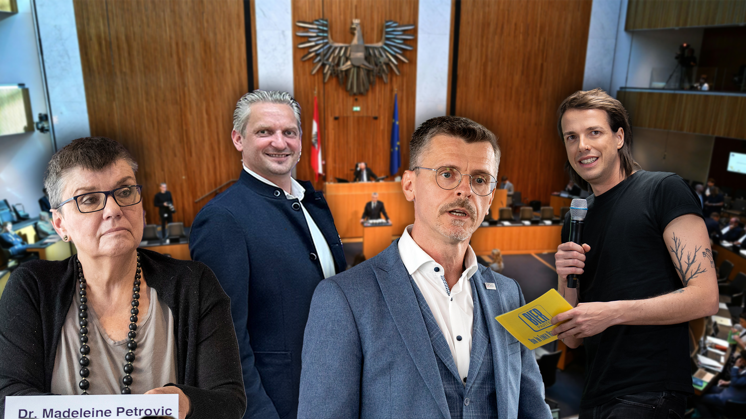 Eine Vielzahl an neuen Parteien wollen bei der Nationaratswahl im Herbst antreten.
