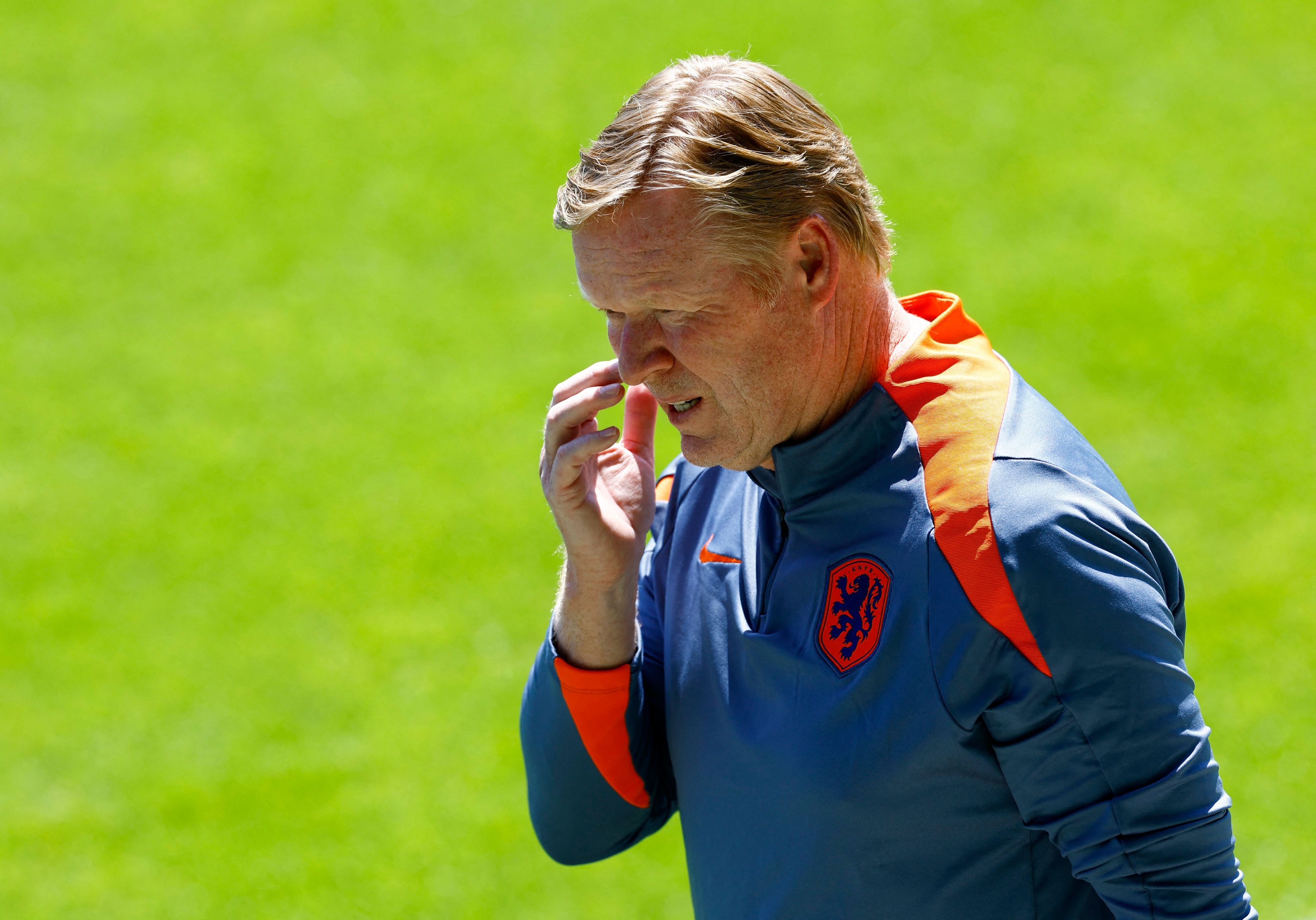 Bondscoach Ronald Koeman. 