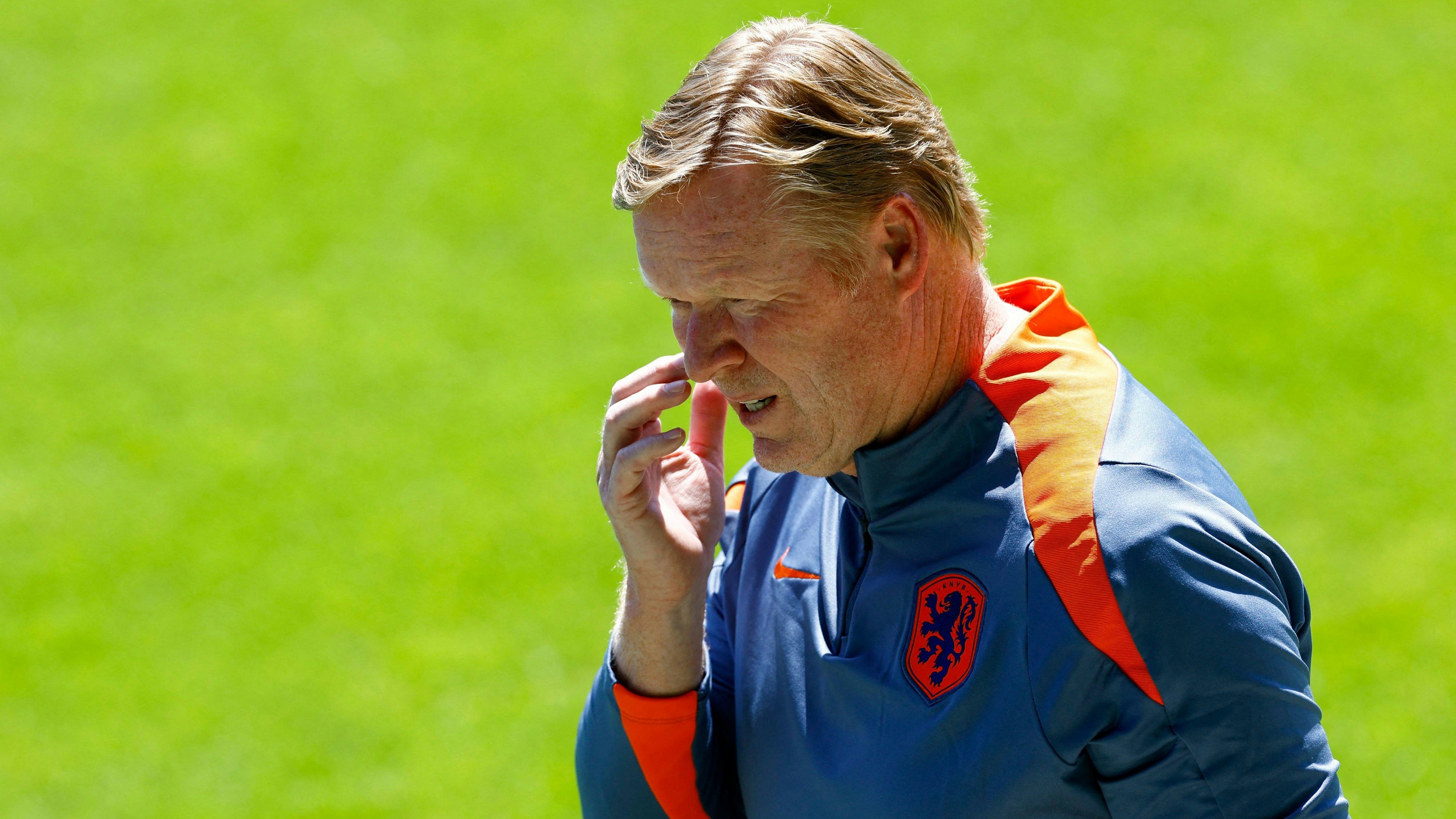 Bondscoach Ronald Koeman. 