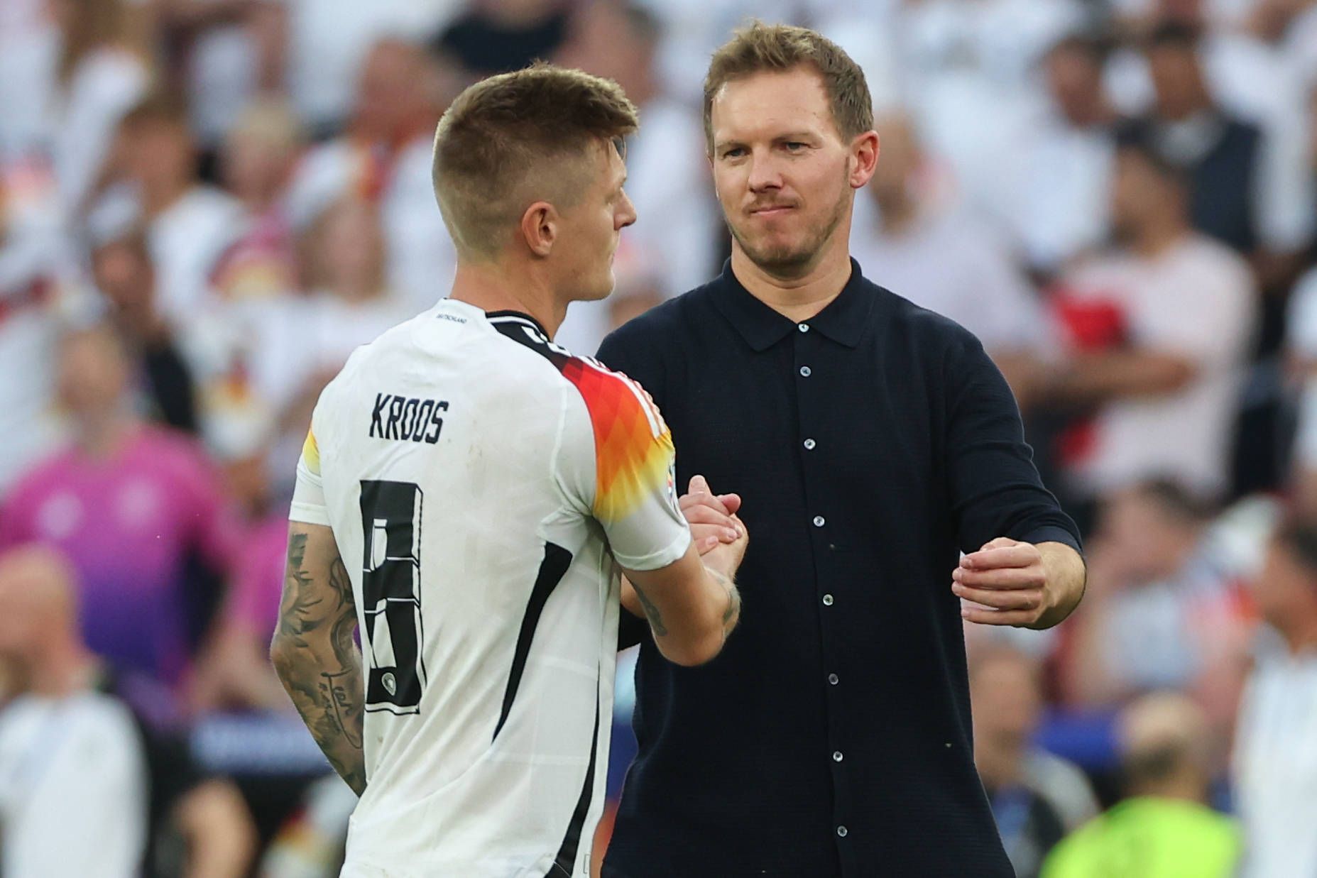 Toni Kroos sieht Julian Nagelmann als den richtigen Coach.