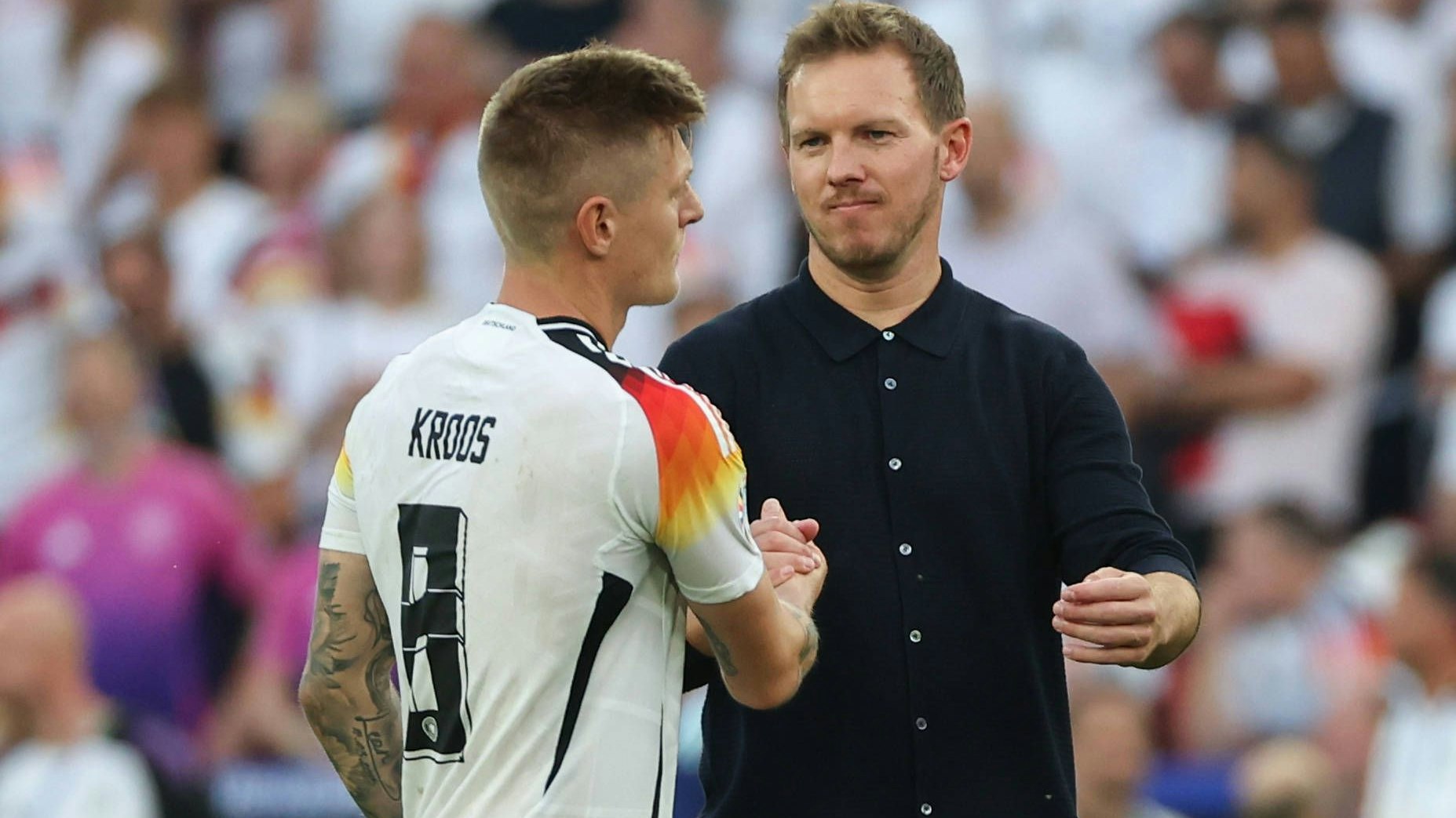 Toni Kroos sieht Julian Nagelmann als den richtigen Coach.