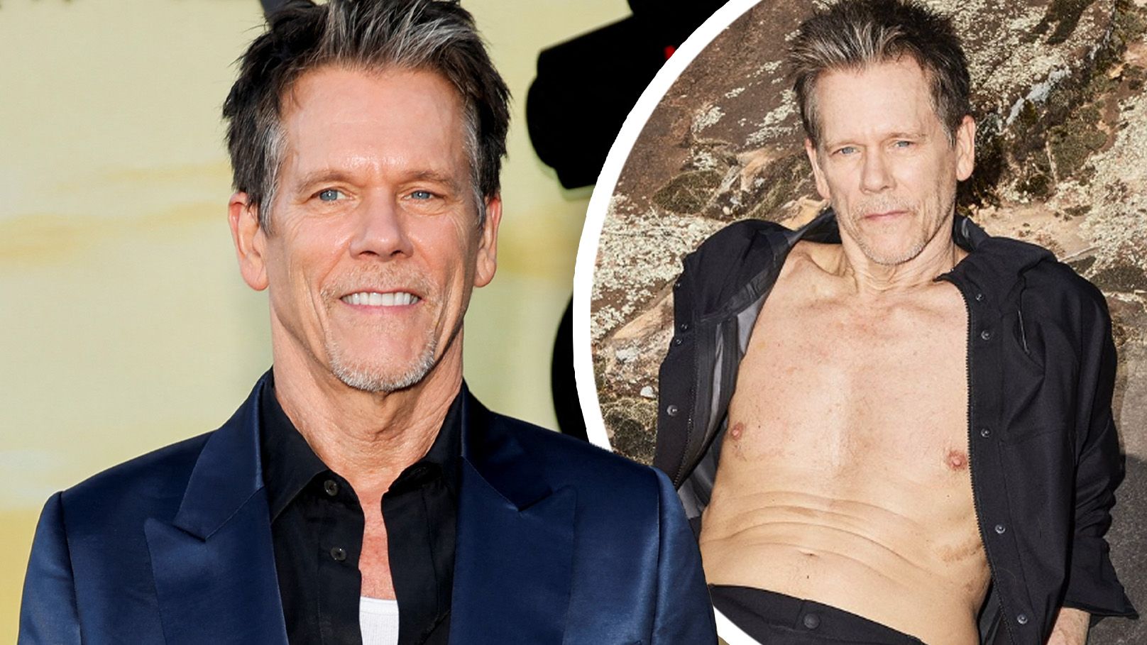 Kevin Bacon zeigt seinen sexy Body.