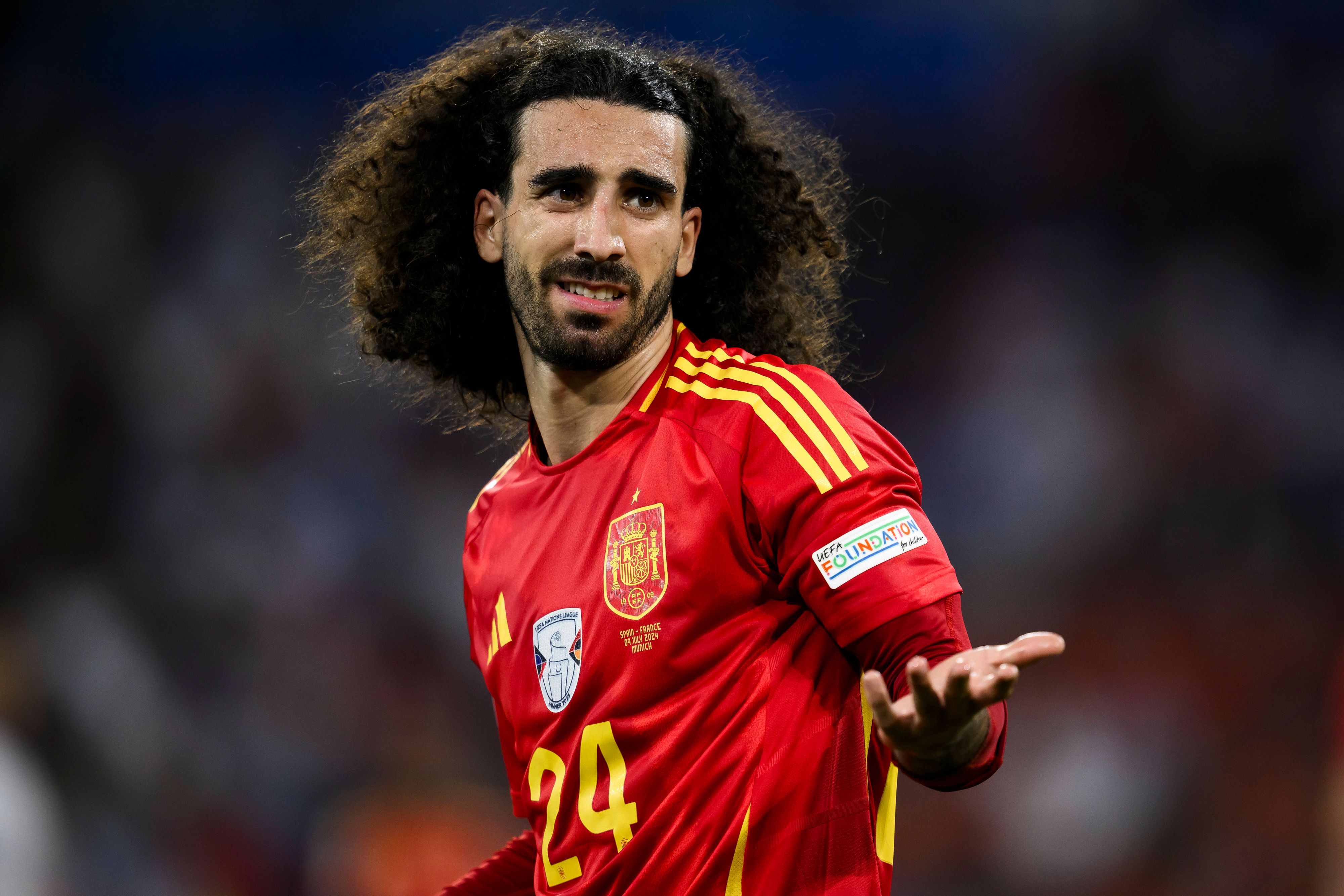 Marc Cucurella konnte einem im Halbfinale leid tun.