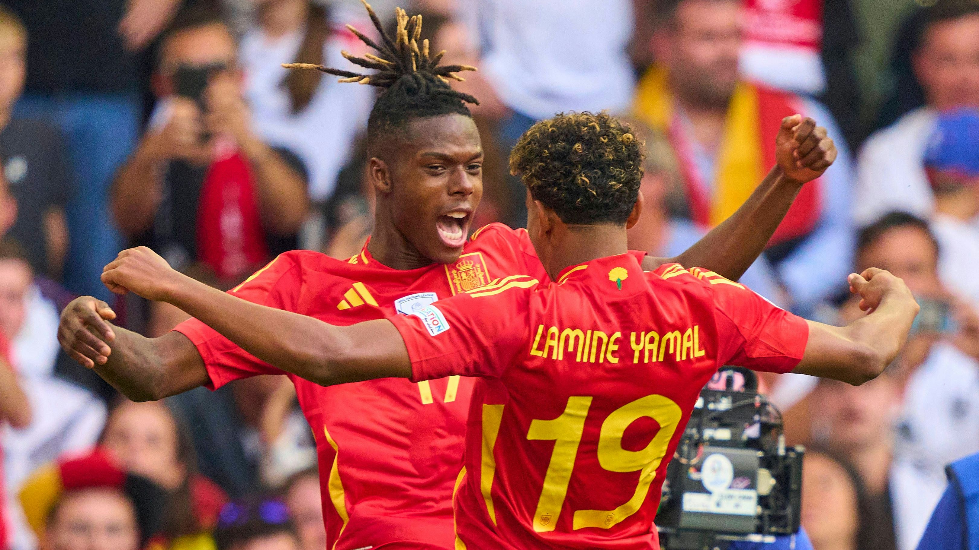 Spanien-Flügelflitzer Nico Williams steht bei einigen Topklubs auf dem Zettel. Auch bei den Bayern. 