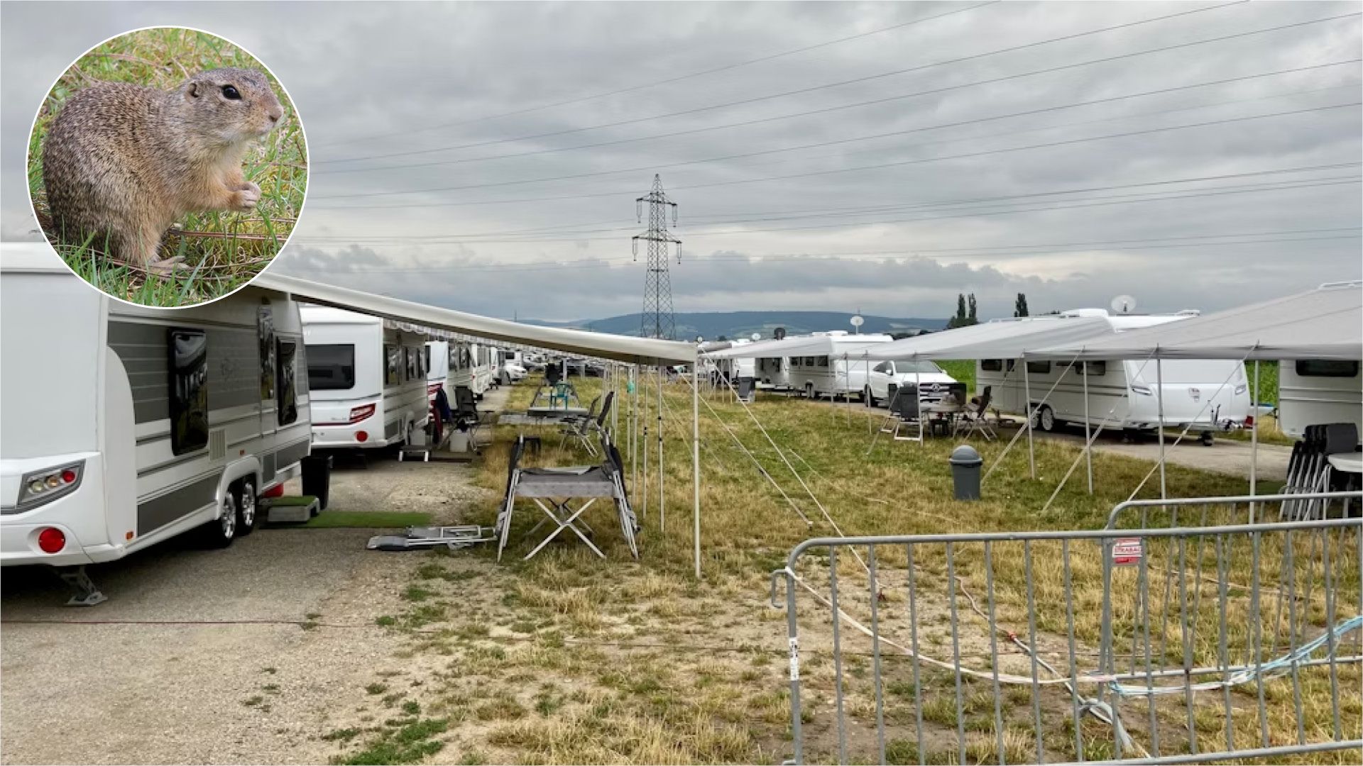 Im Raum Tull ließen sich Roma-Camper auch oft nieder, in Gerasdorf gab es Probleme wegen einer Zieselwiese.