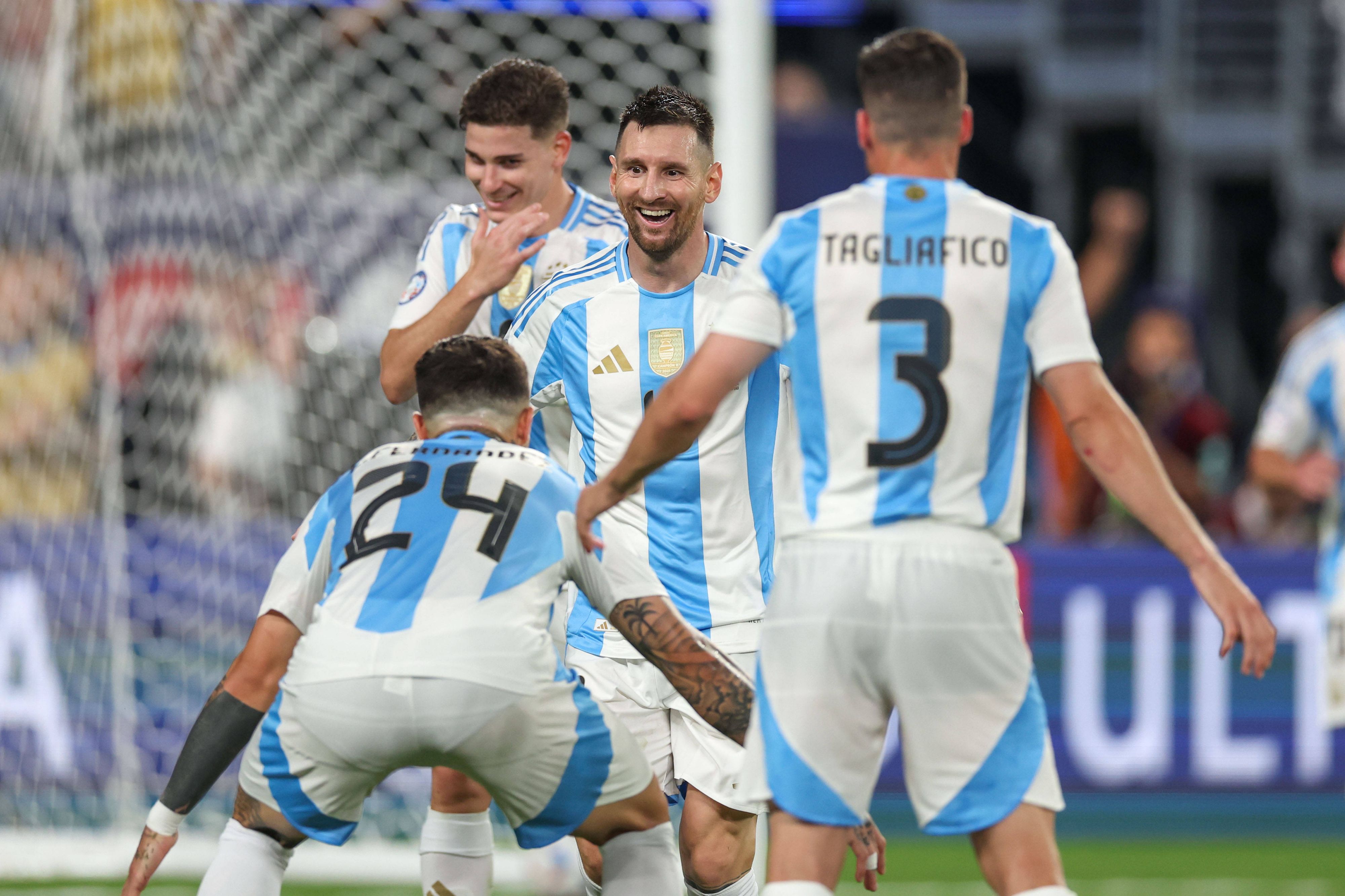 Jubel bei Messi und Co.