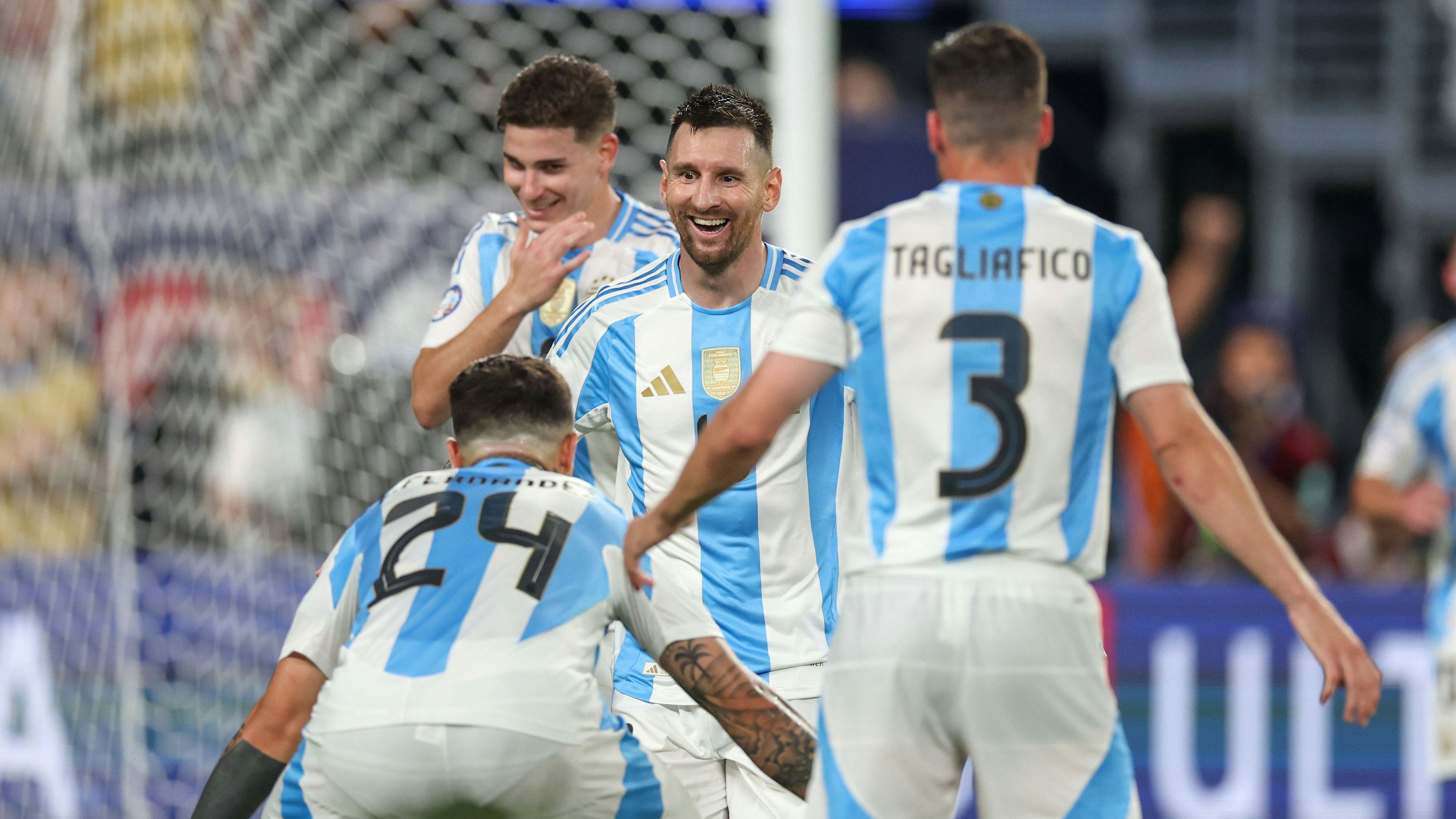 Jubel bei Messi und Co.
