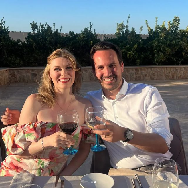 Vizebürgermeister Christoph Wiederkehr und Frau Coleen. 