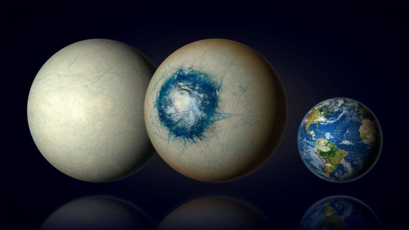 "Augapfel"-Planet könnte außerirdisches Leben zulassen