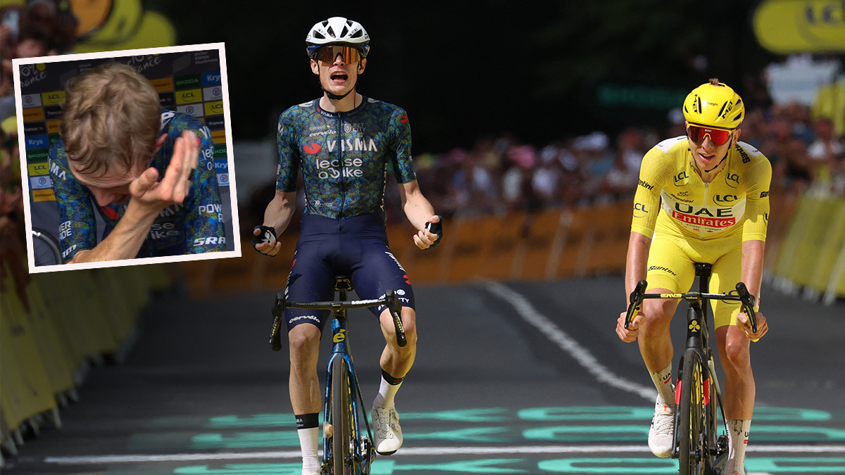 Jonas Vingegaard setzte sich auf der elften Etappe der Tour de France gegen Tadej Pogacar durch, danach flossen beim zweifachen Tour-Sieger die Tränen. 