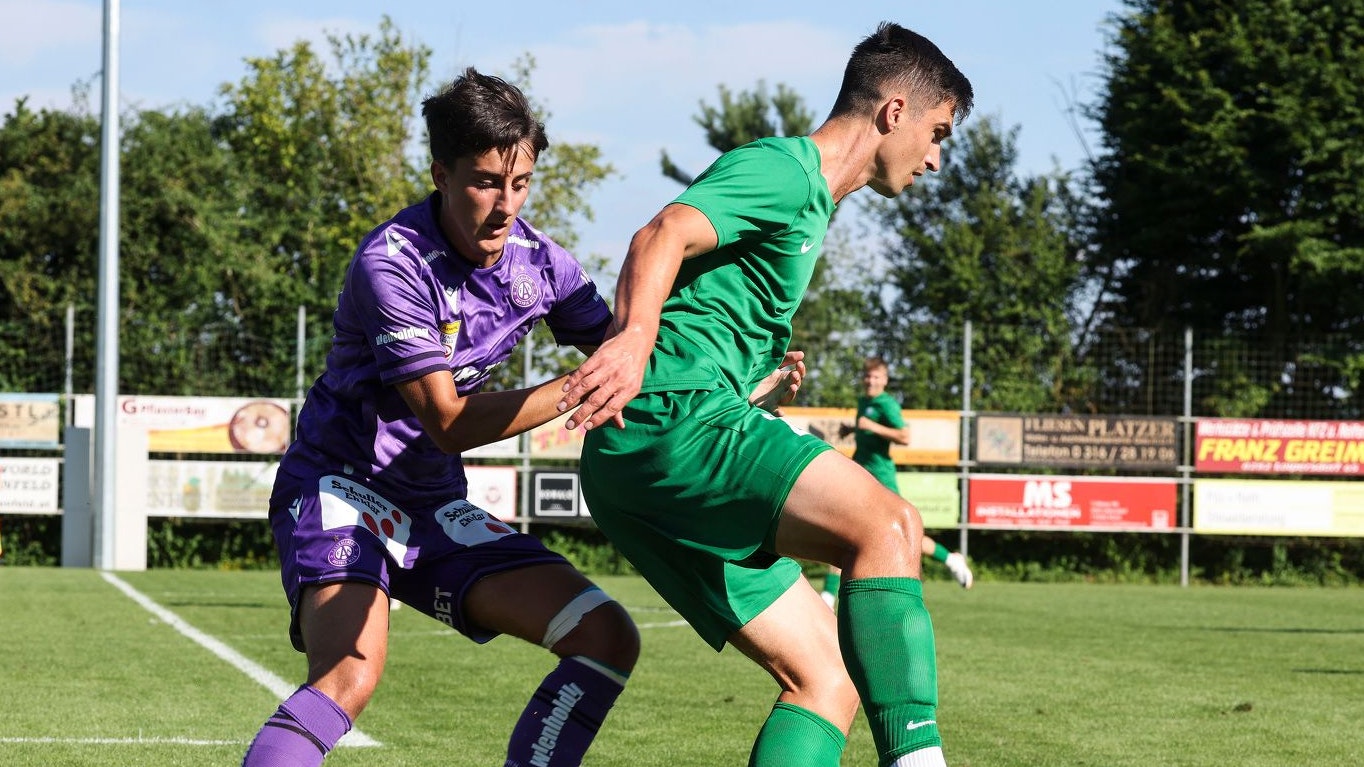 Die Wiener Austria im Test gegen Bohemians Prag. 