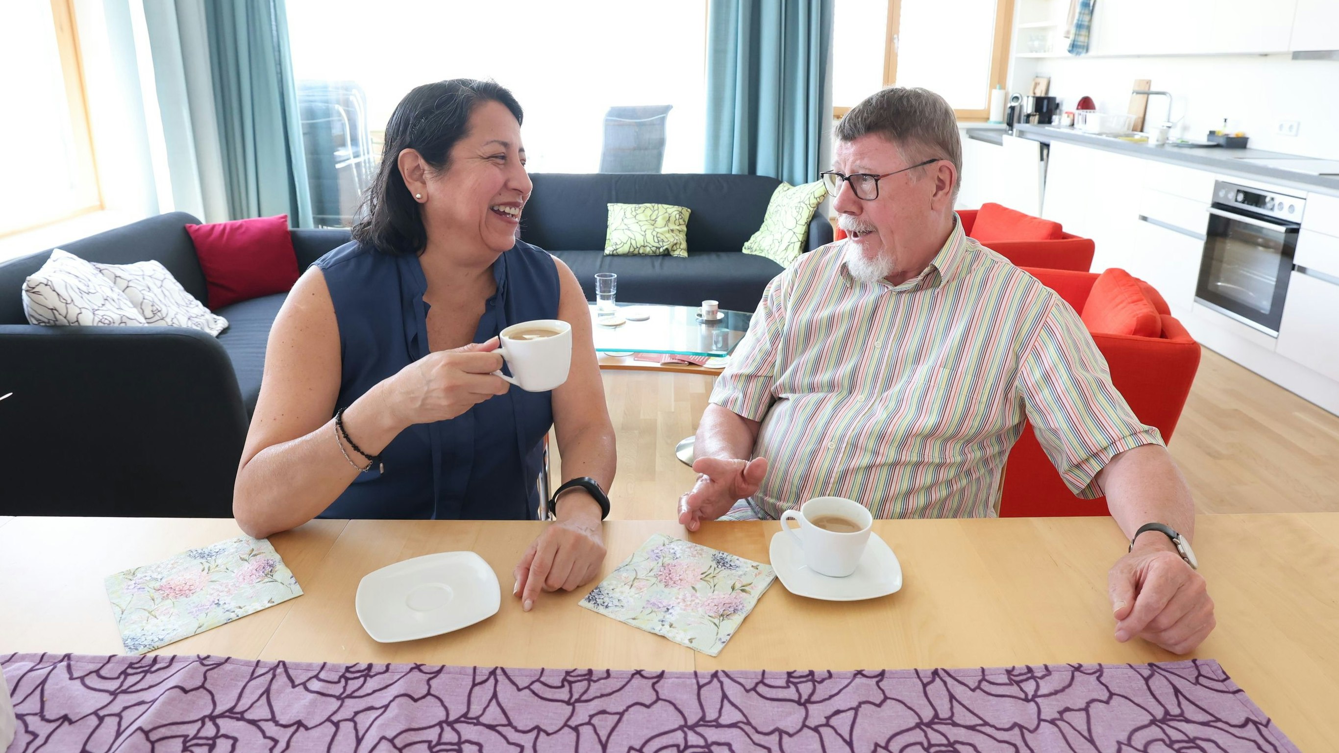 Amparo Sanchez und Wilhelm MArkam