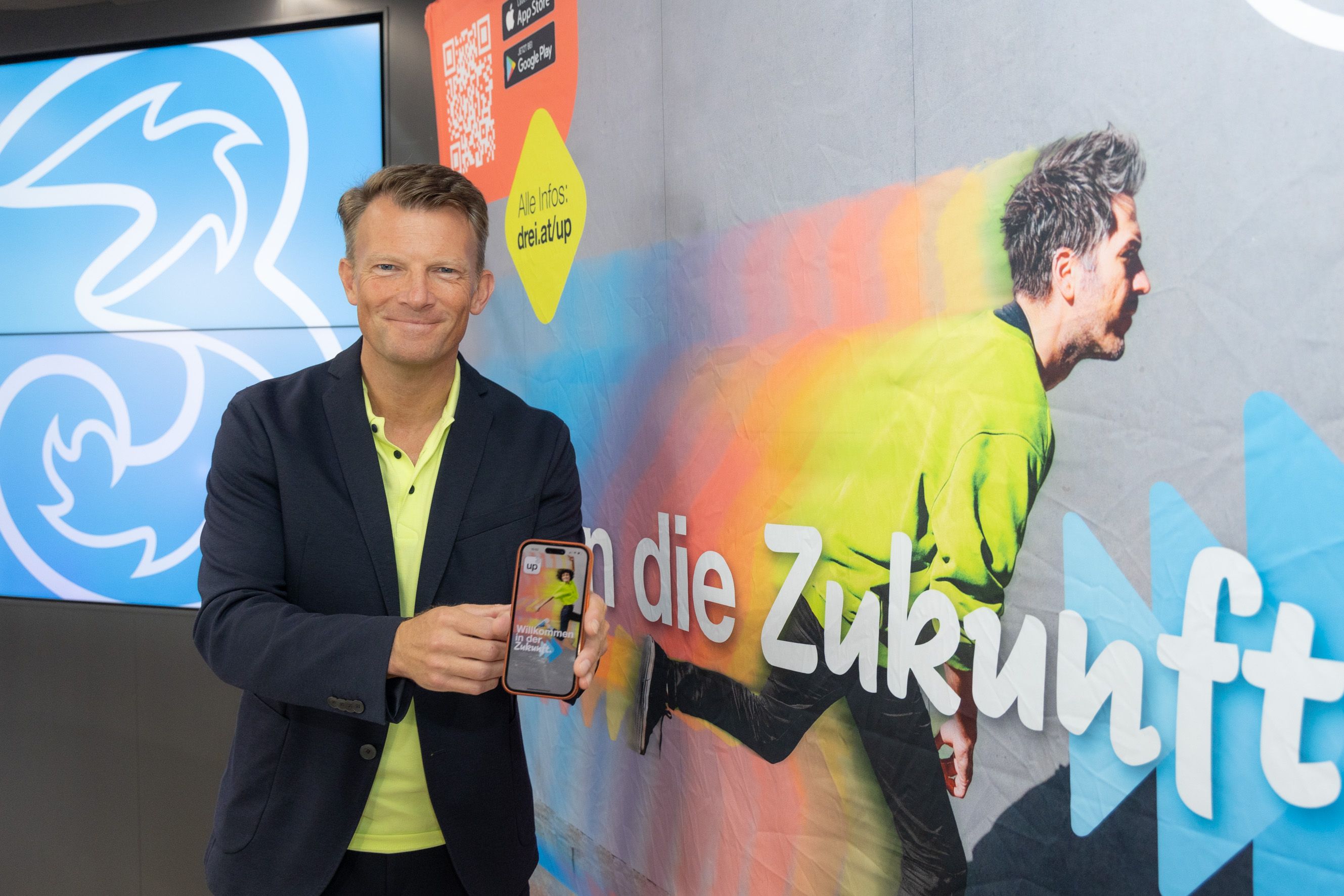 Günter Lischka, Chief Commercial Officer (CCO) von Drei