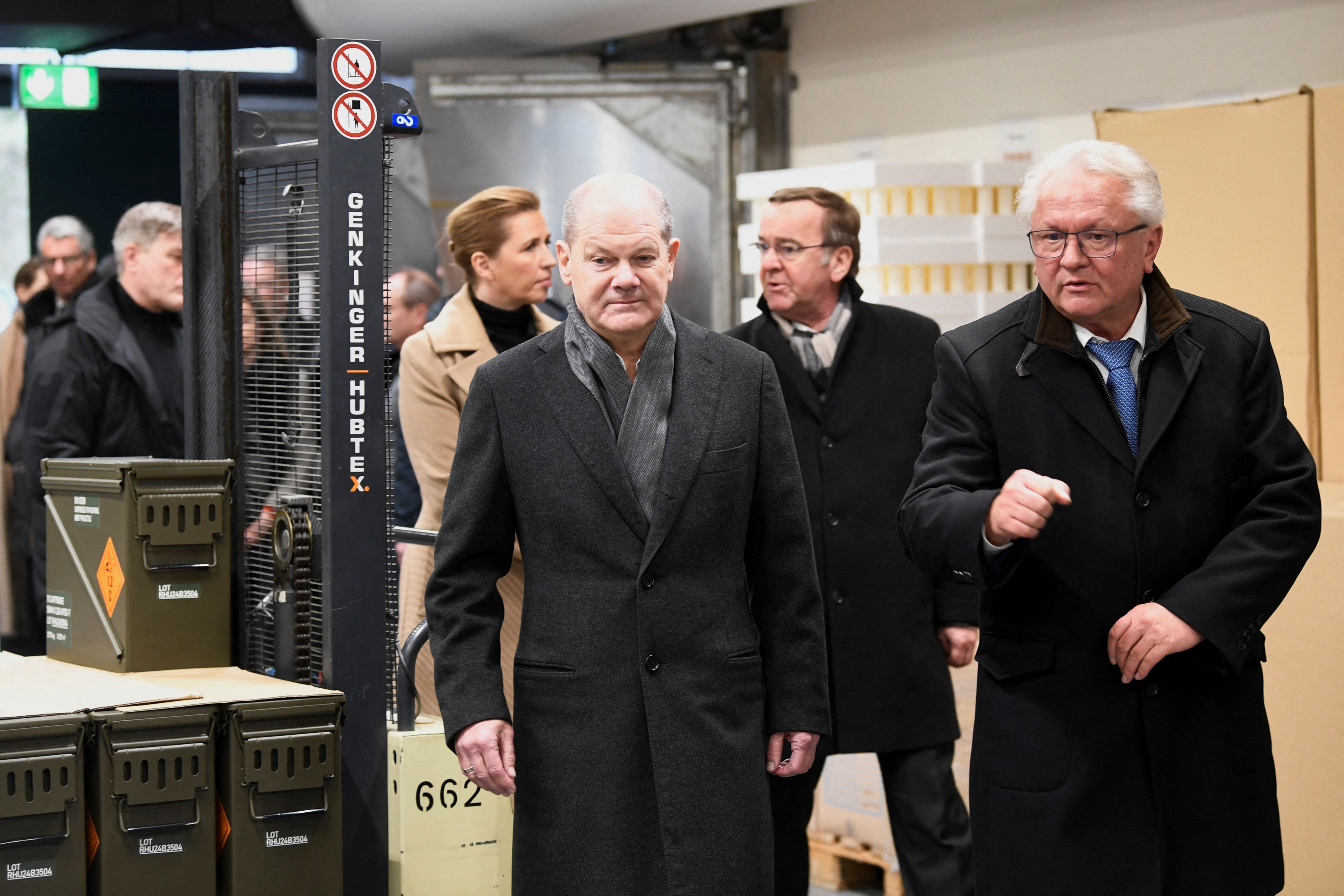 Rheinmetall-CEO Armin Papperger (rechts) sollte getötet werden. 