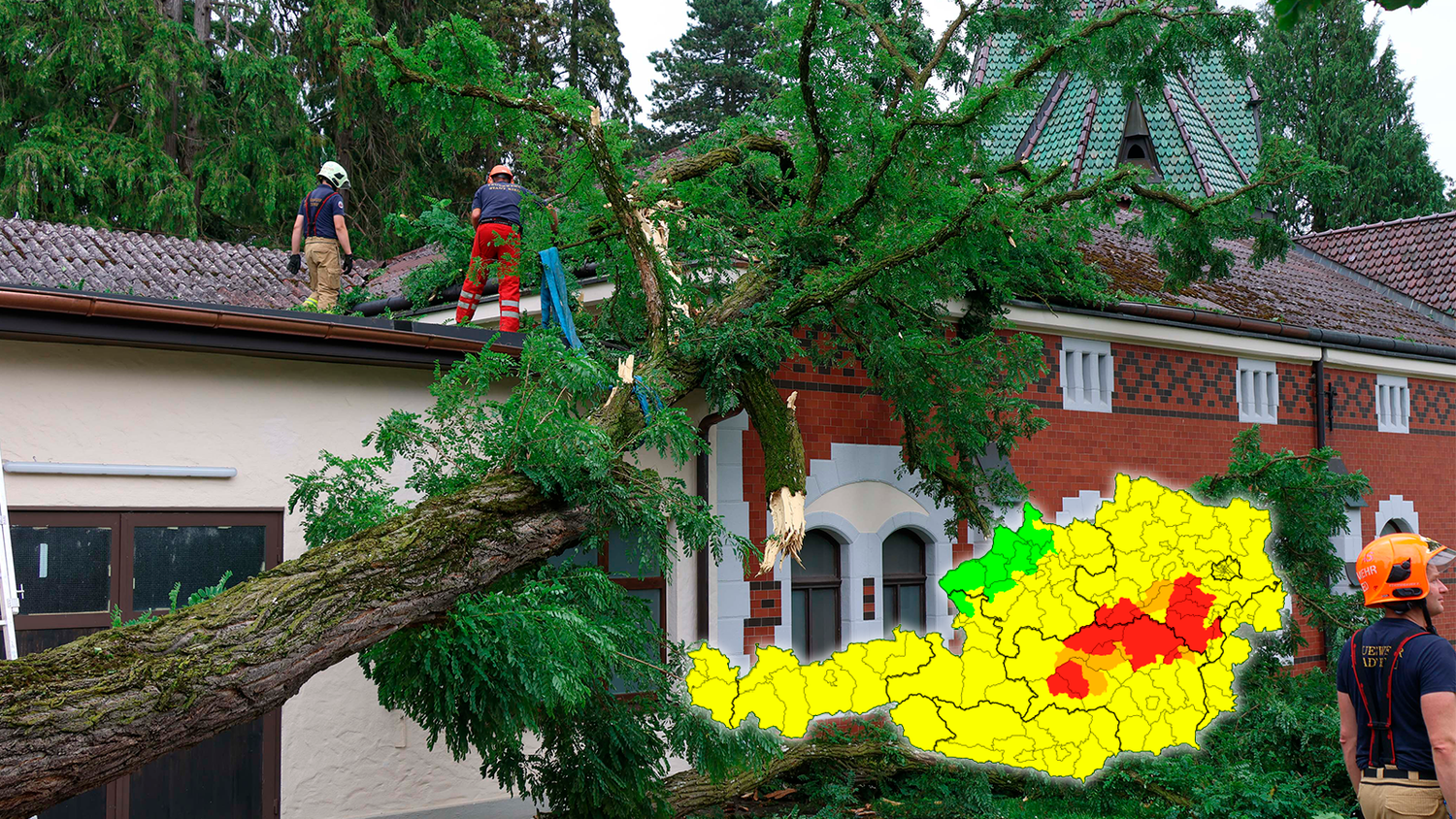 Auch am Donnerstag kommt es wieder zu Unwettern.