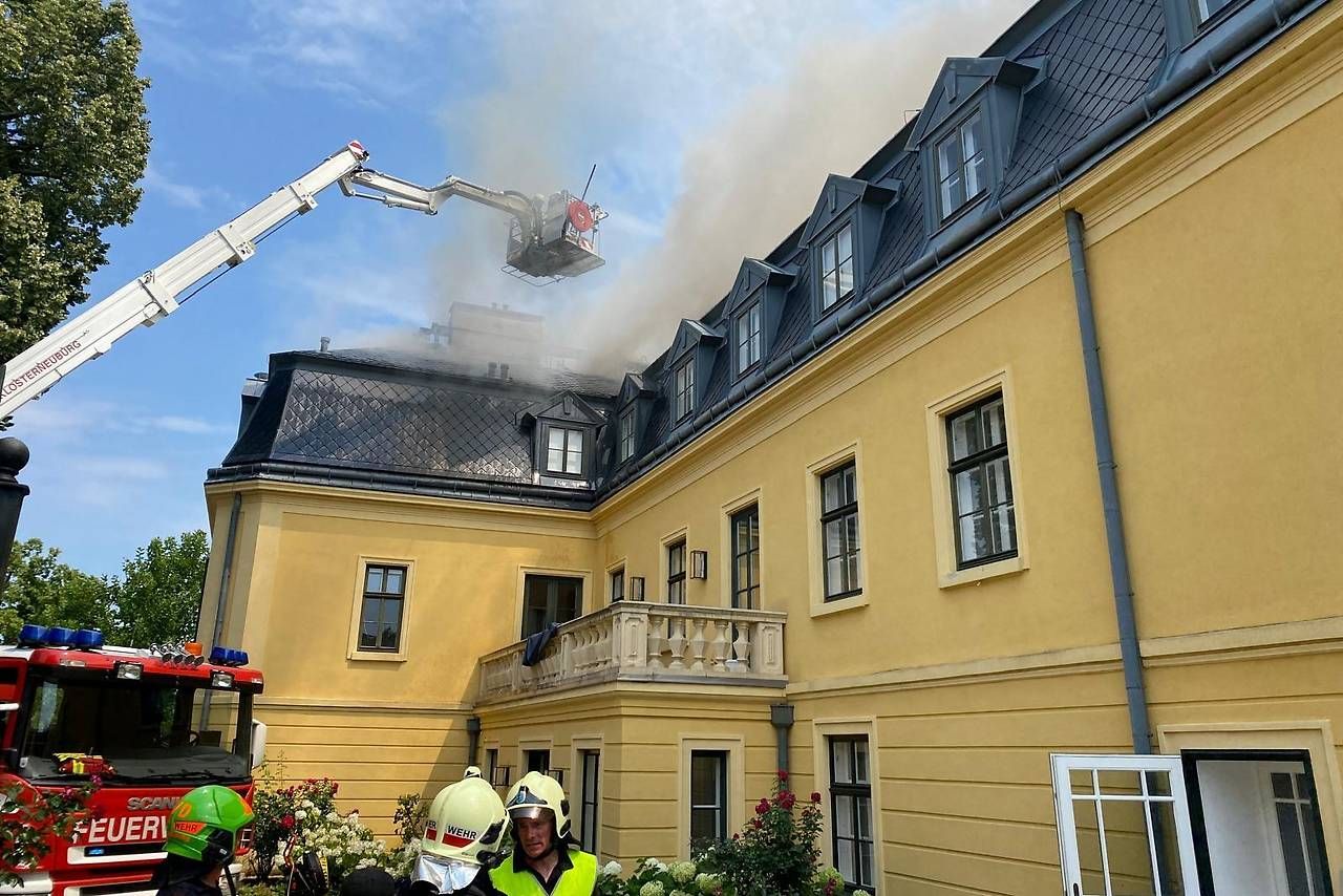 Großer Feuerwehreinsatz in Klosterneuburg