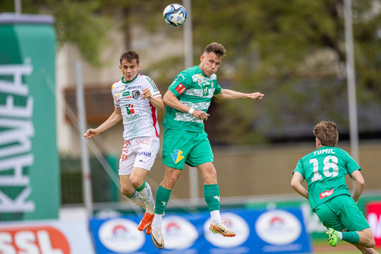 Nik Prelec (rechts) soll zur Wiener Austria wechseln. 