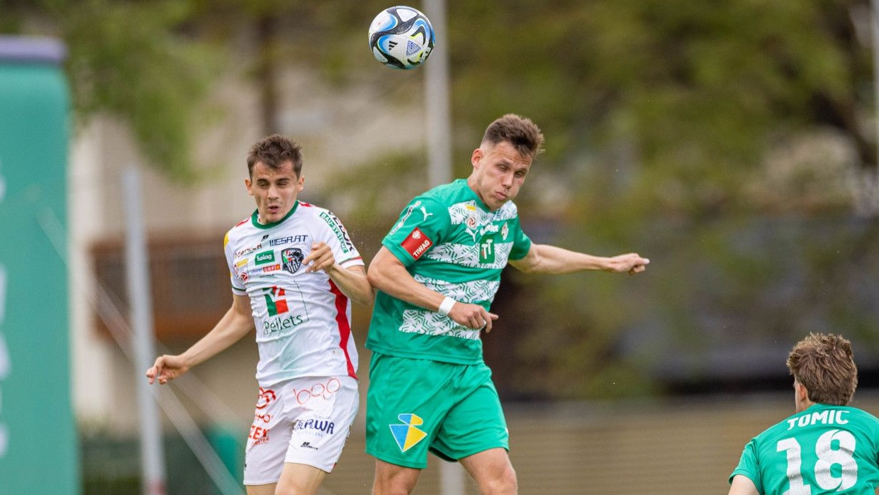 Nik Prelec (rechts) soll zur Wiener Austria wechseln. 