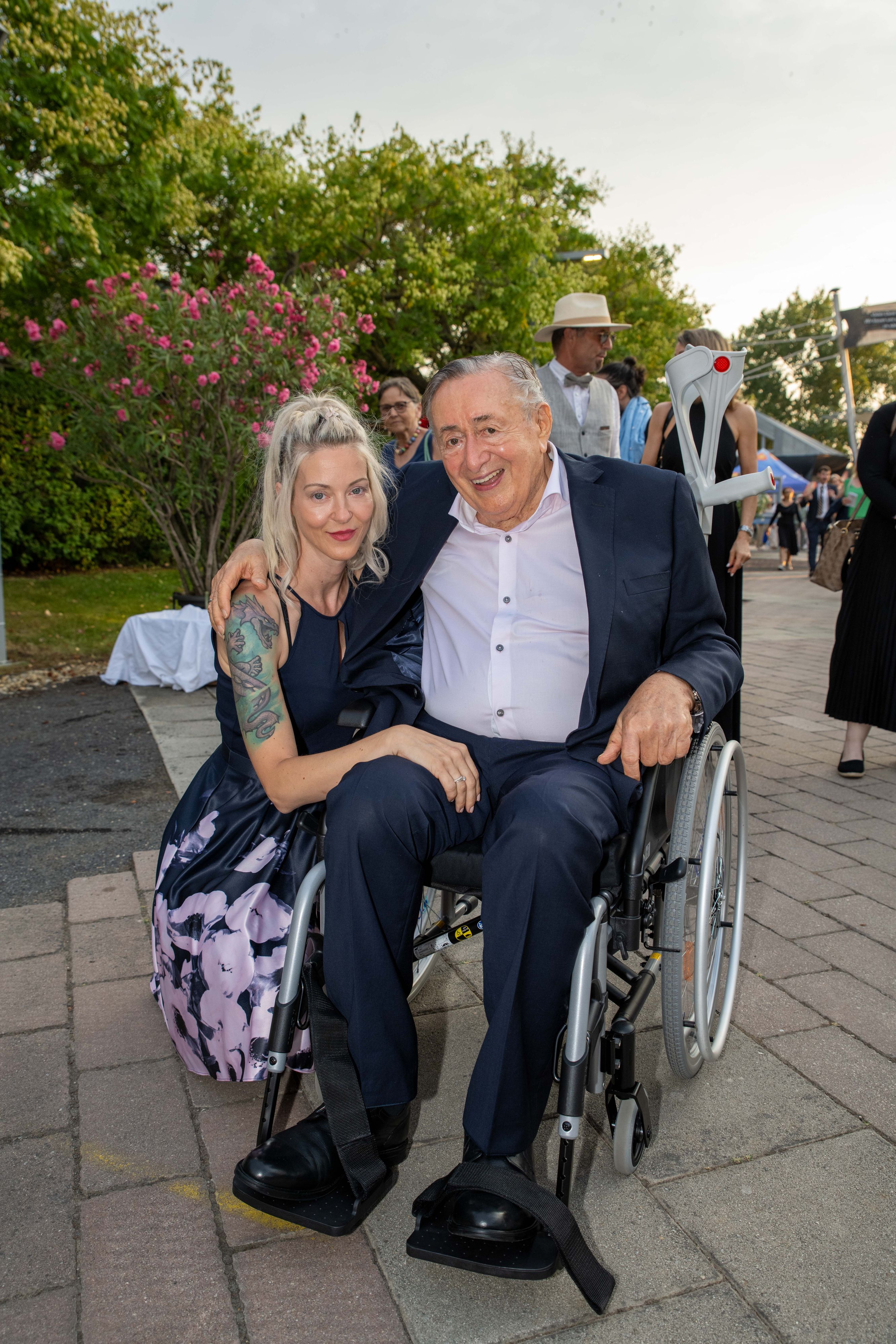 Richard Lugner bei seinem letzten großen Society-Auftritt: Bei der 