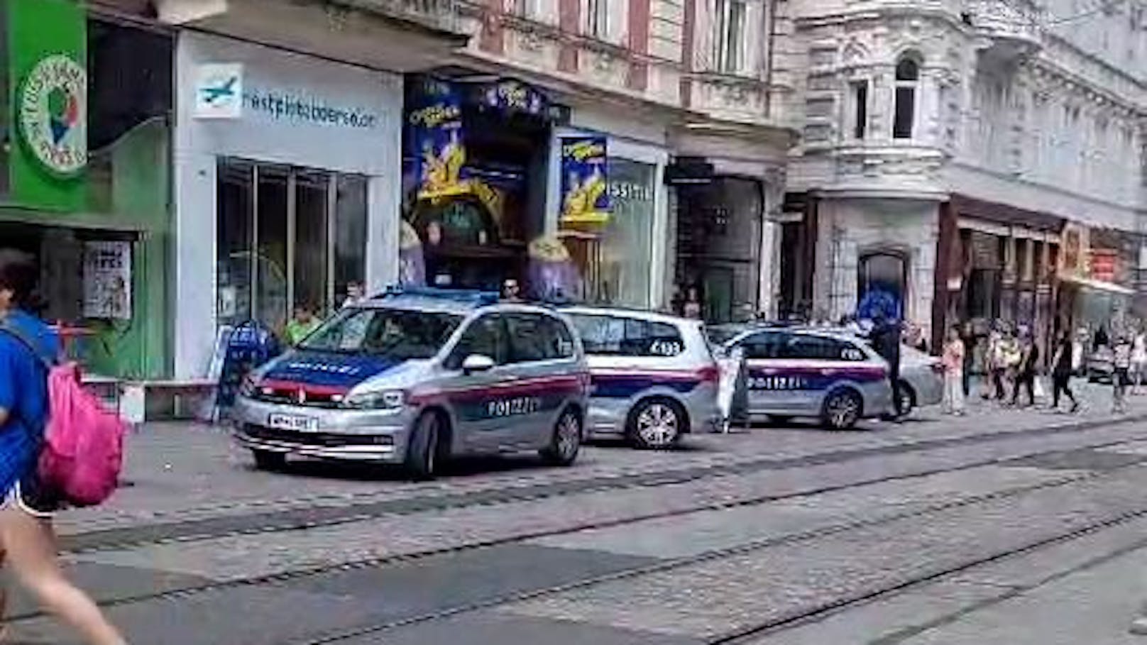 Die Polizei stand im Großeinsatz