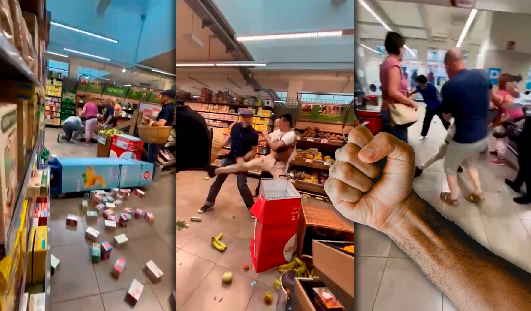 Unglaublich: Männer verprügeln Wiener im Geschäft.