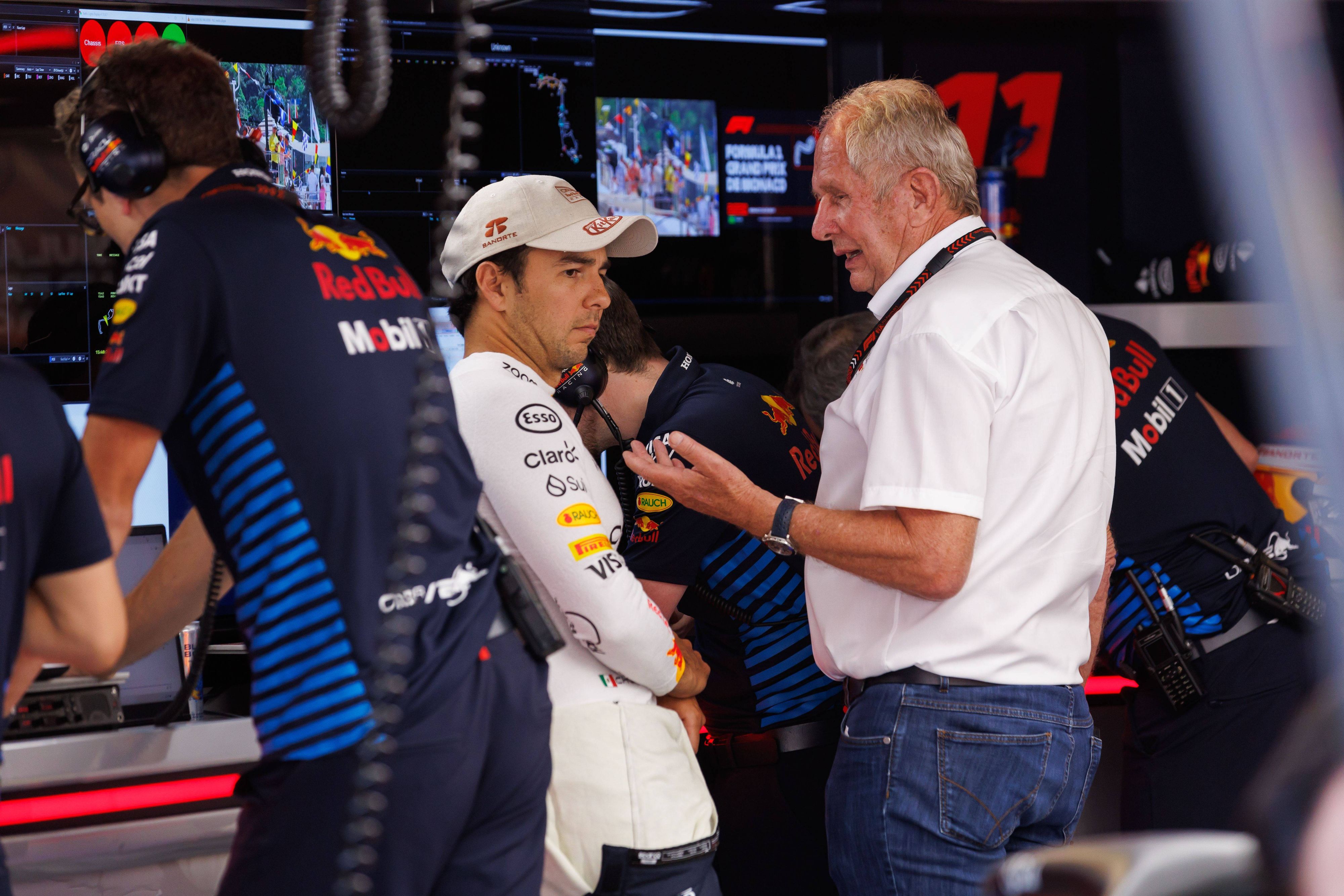 Red-Bull-Star Sergio Perez droht der Rauswurf schon in der Sommerpause. 