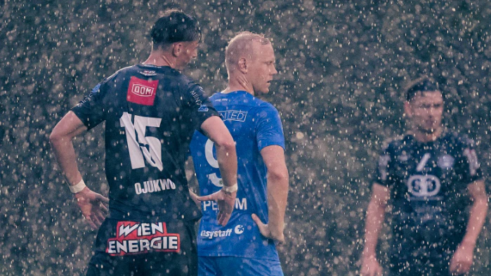 Vienna gegen Sport-Club wurde abgebrochen