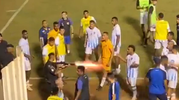 Schussabgabe in Brasilien
