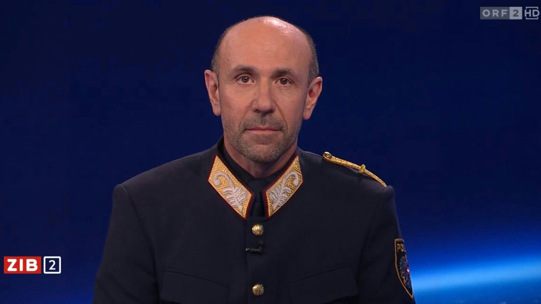 Franz Ruf, Generaldirektor für die Öffentliche Sicherheit, war am Freitag in der "ZiB 2" zu Gast.