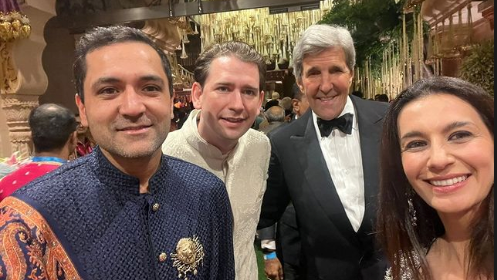 Sebastian Kurz war Gast bei der teuersten Hochzeit aller Zeiten