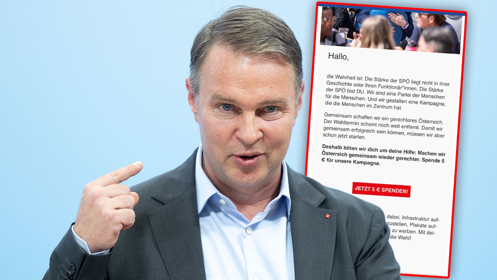 Mitglieder sollen zahlen – SPÖ bittet jetzt um Spenden