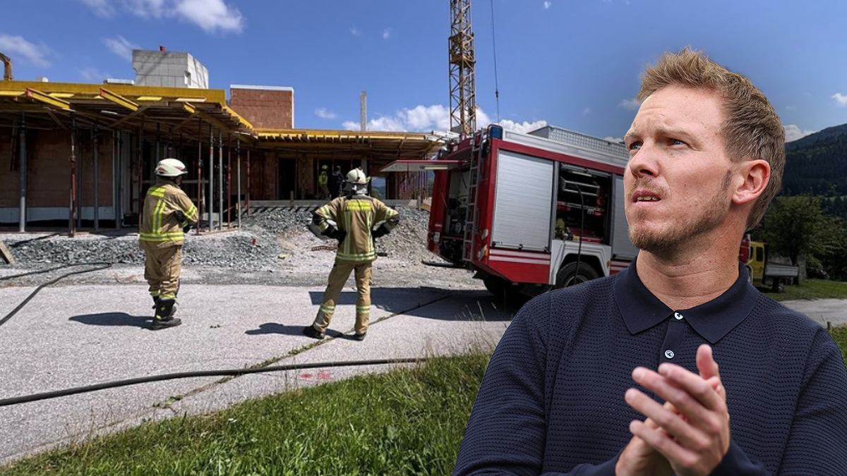 Auf der Baustelle von Julian Nagelsmann ist eine Gasflasche in Brand geraten. 