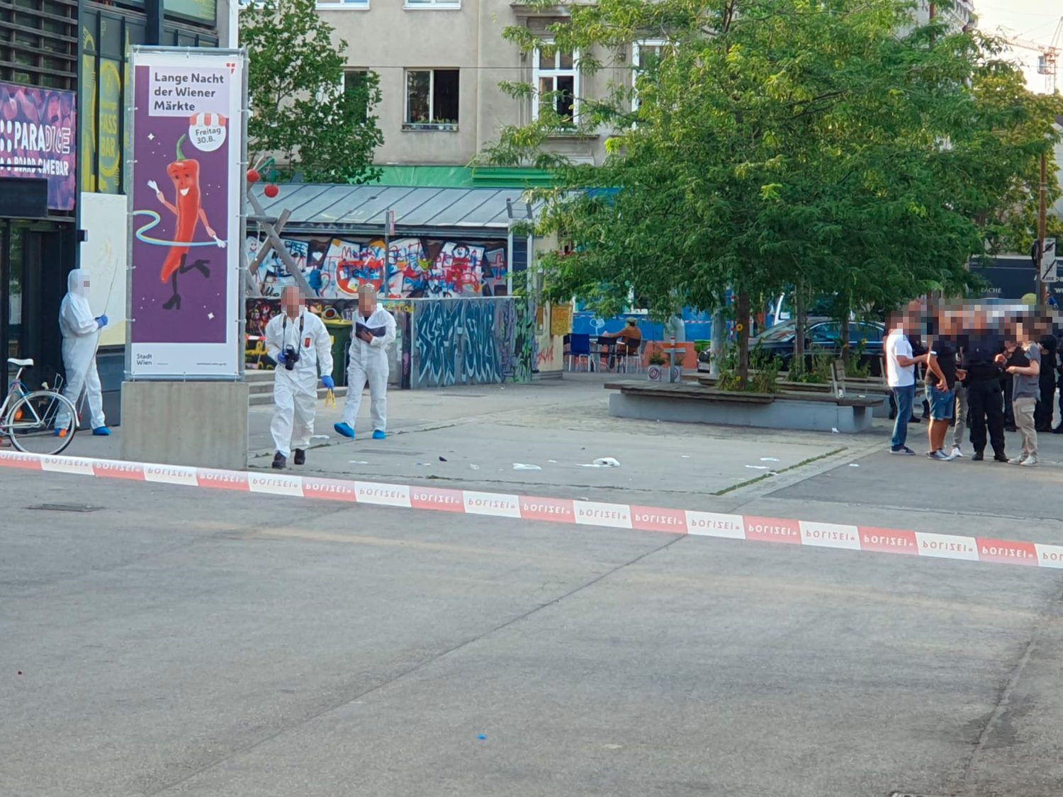 Am 14. Juli kam es zu einem Polizei-Großeinsatz am Yppenplatz in Wien-Ottakring.