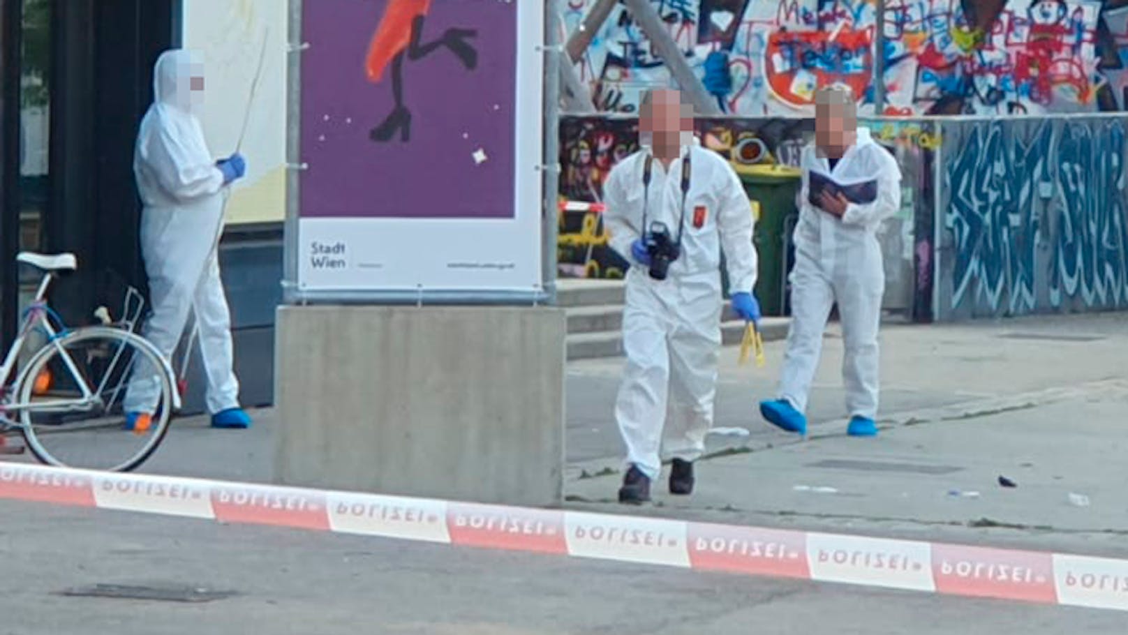 Polizei-Großeinsatz am Yppenplatz in Wien-Ottakring (14.07.2024)