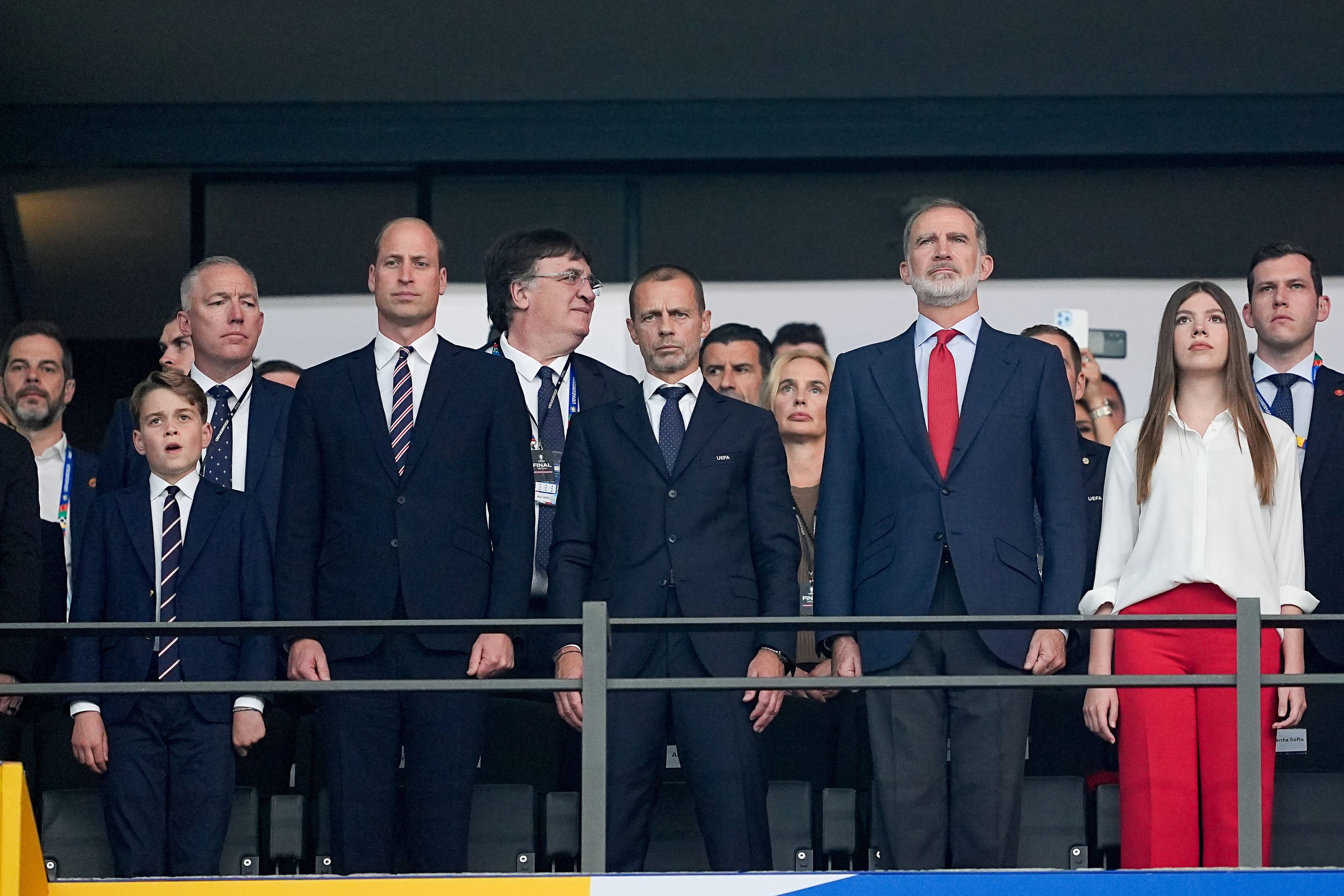 Heute.at - Sheeran bis Prinz William – die Promis beim EM-Finale