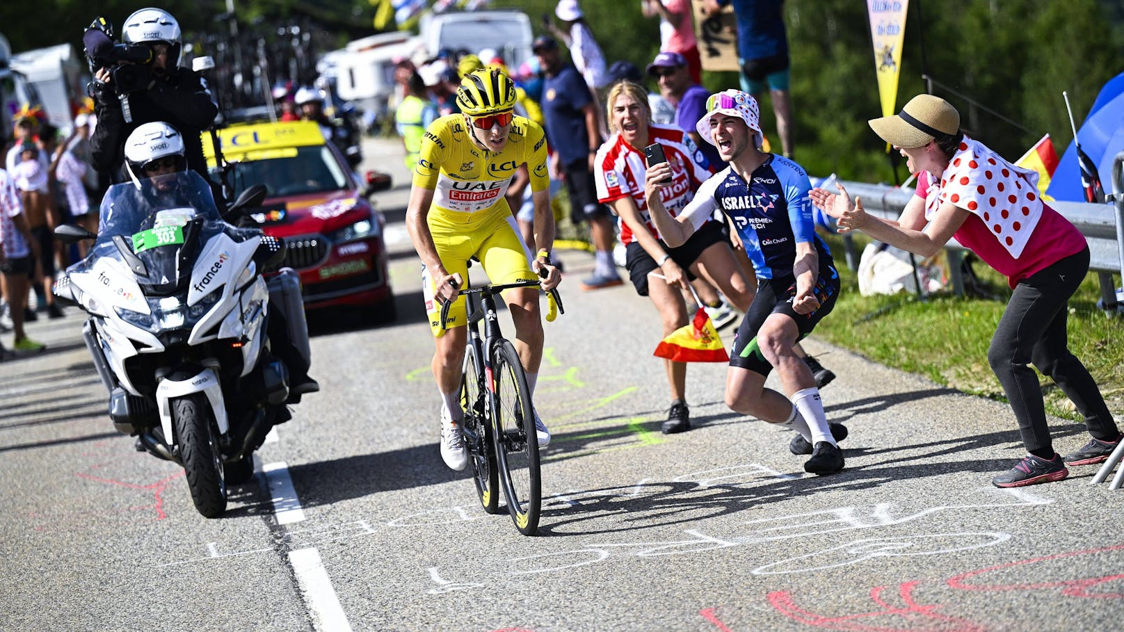 Pogacar gewinnt Königsetappe bei der Tour de France