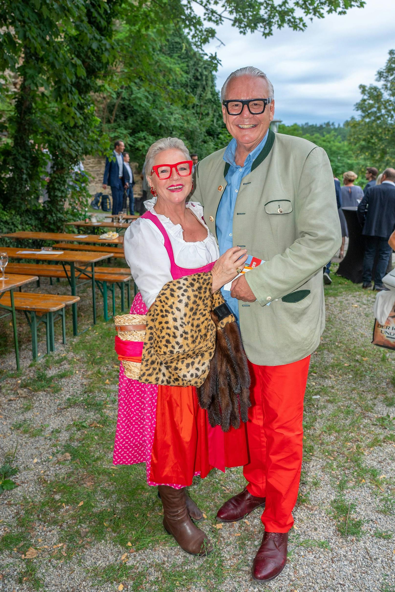 Johann und Rosa Golob-Fichtinger bei Premiere dabei.