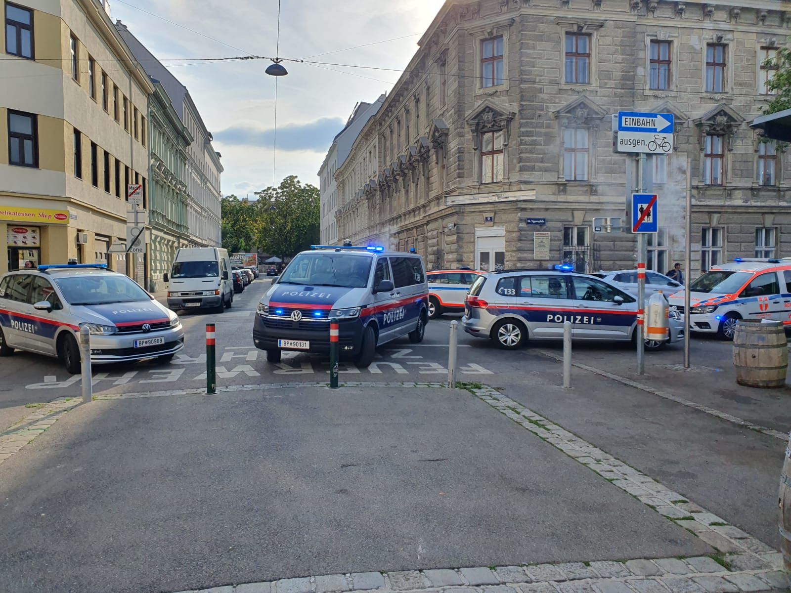 Nur einen Tag nach der Schießerei kam es am Yppenplatz wieder zu einem Gewaltakt. (Archivbild)