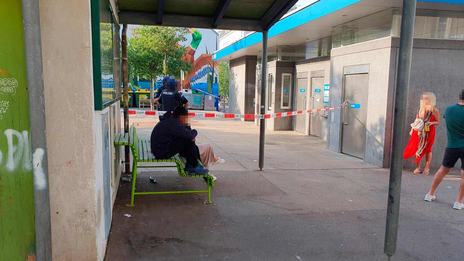 Polizei-Großeinsatz am Yppenplatz in Wien-Ottakring (14.07.2024)