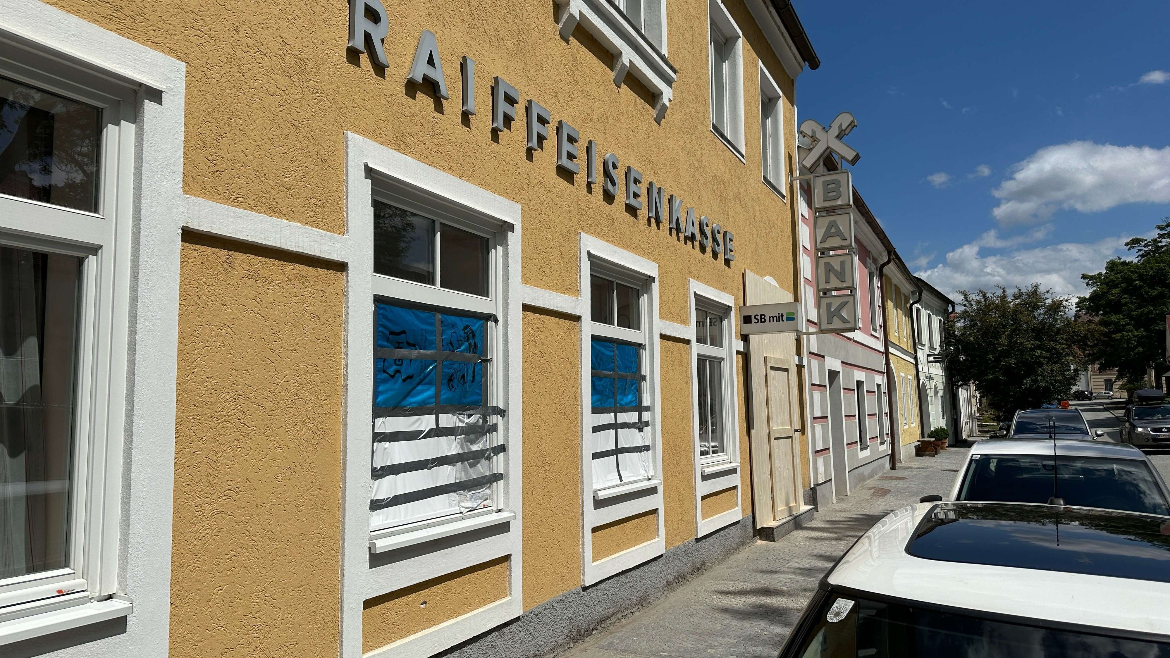 Bankomat-Bande schlug in Drosendorf zu