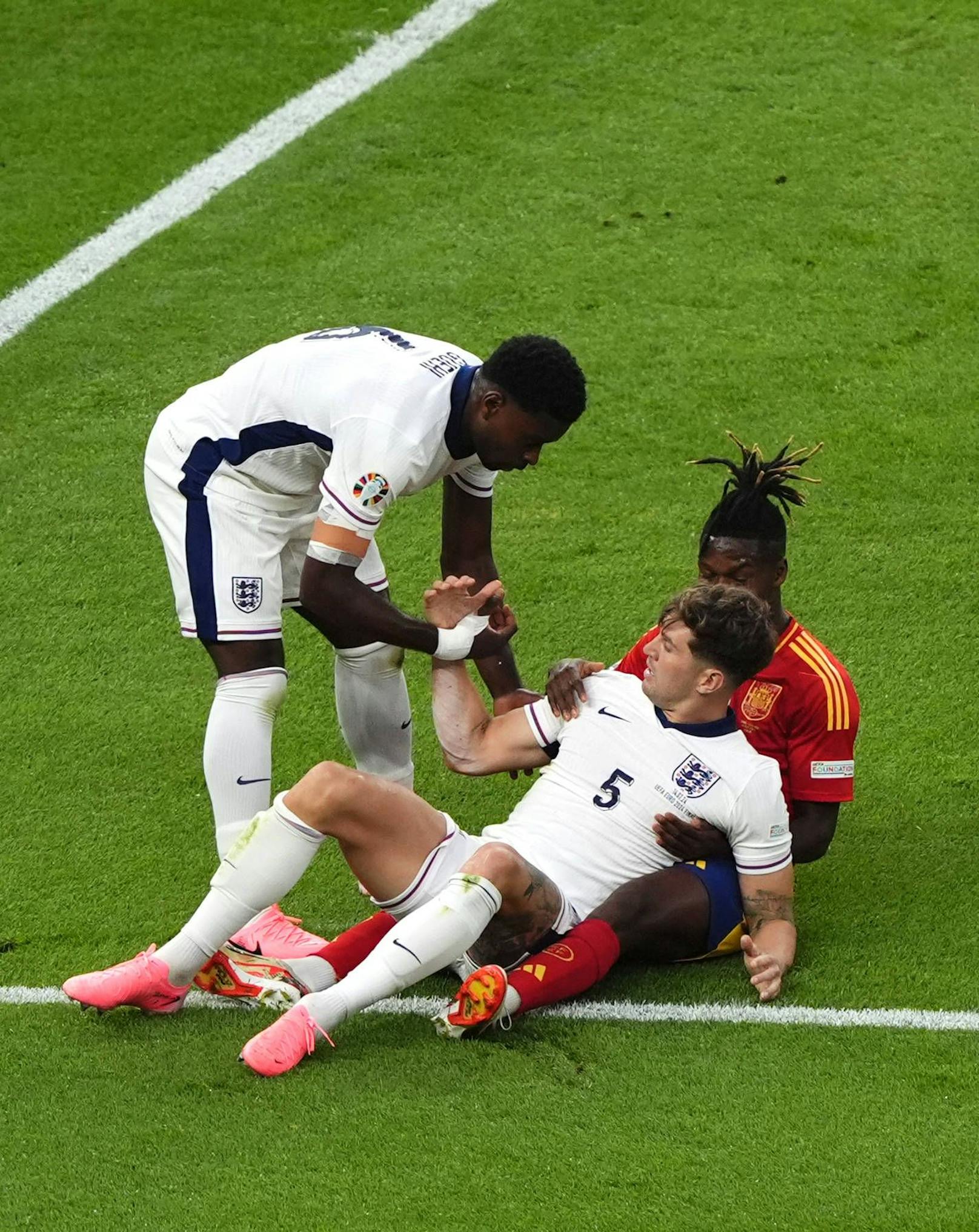 England gegen Spanien im EM-Finale