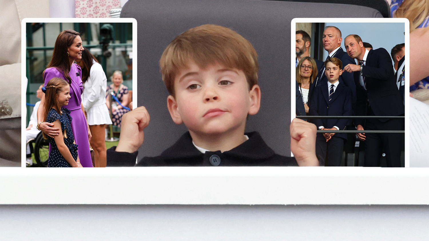 Während Kate mit Charlotte in Wimbledon war und William George mit zum EM-Finale nahm, musste George alleine zu Hause bleiben.