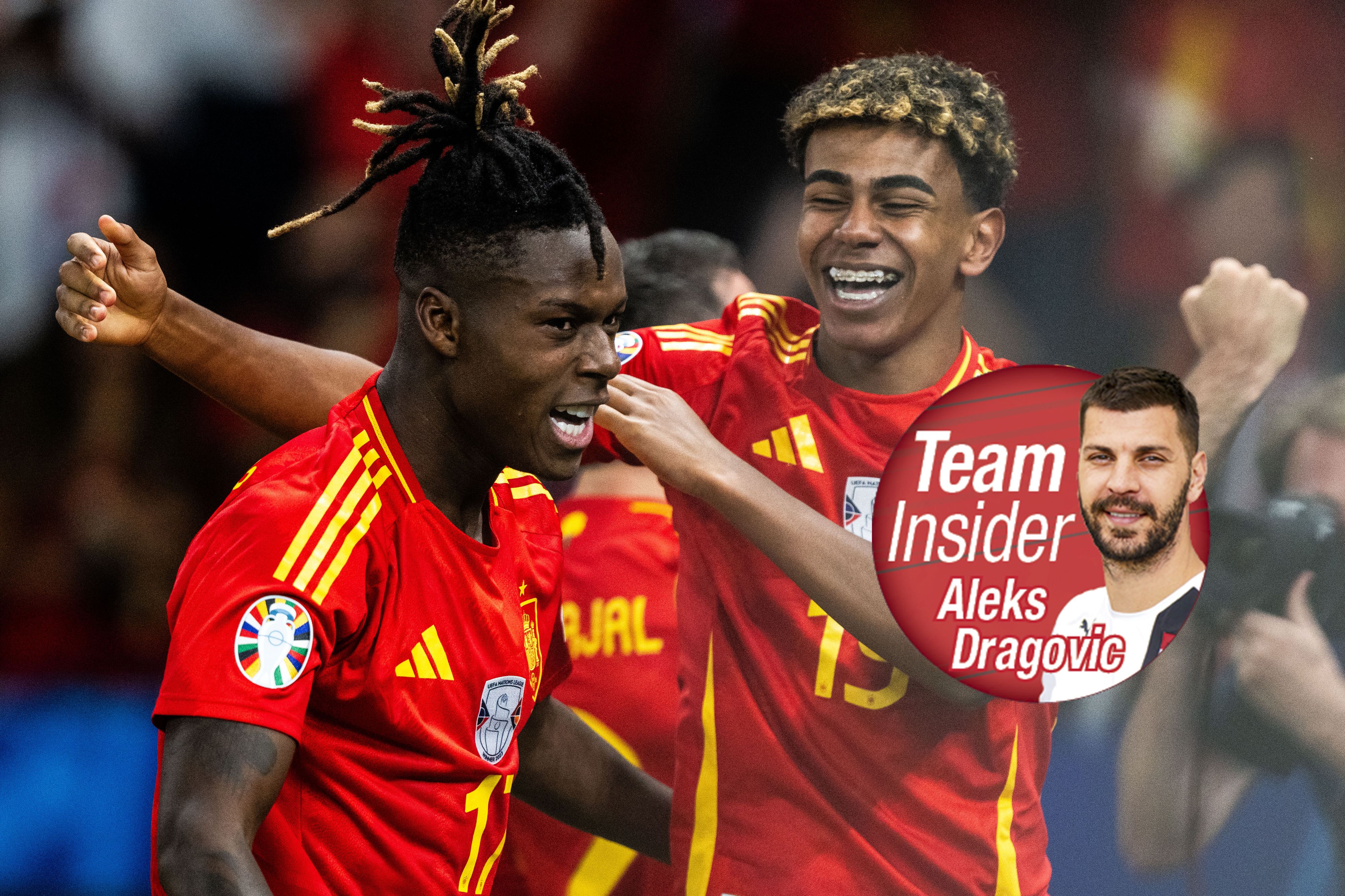 Nico Williams und Lamine Yamal dürfen im Top-Team nicht fehlen.