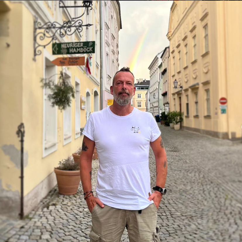 Robert Kratky genießt sein neues Leben.