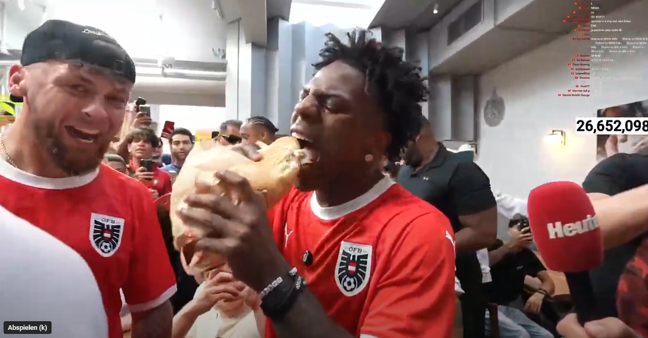 Der Youtuber probierte den berühmter 