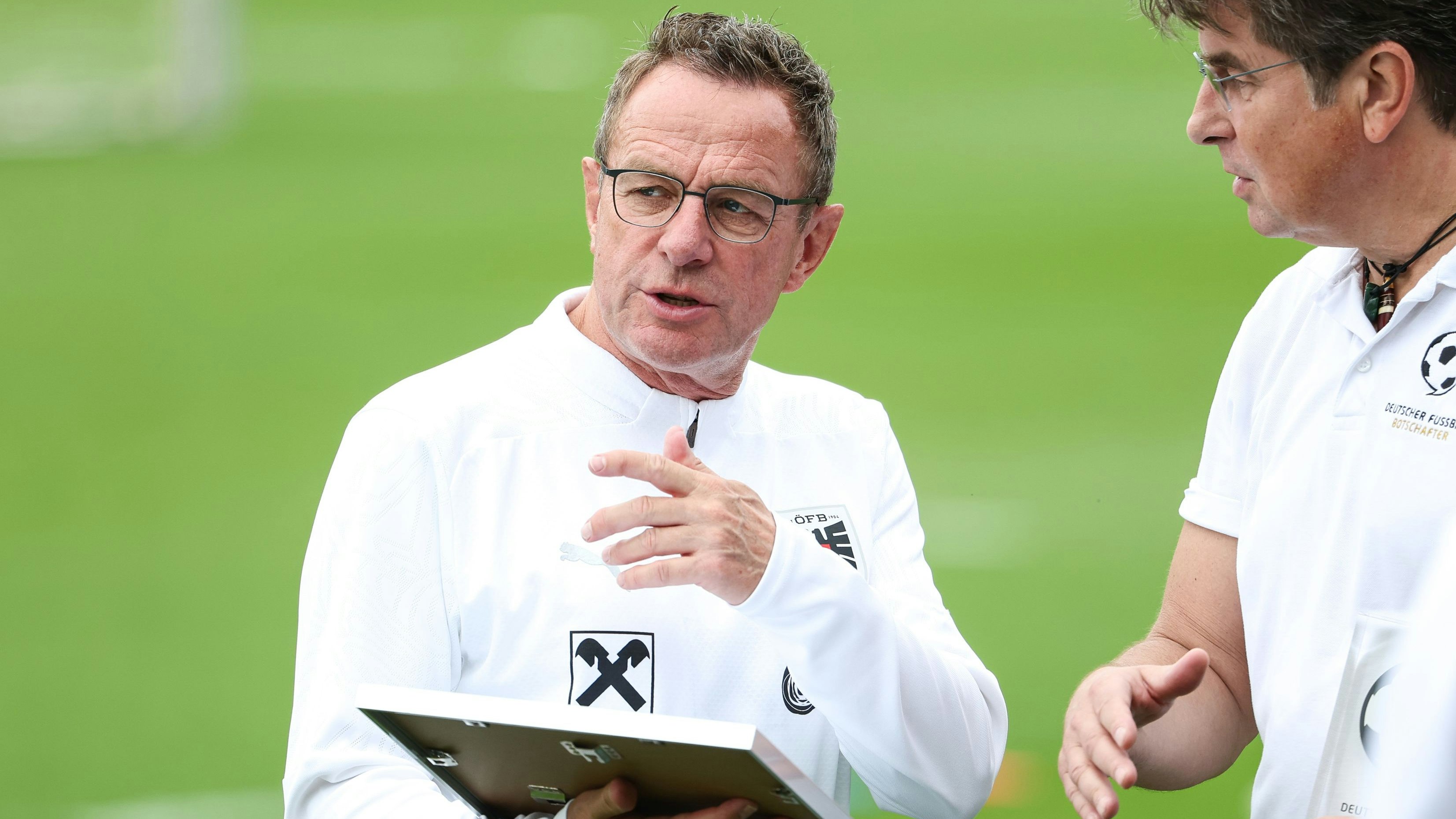Ralf Rangnick in seinem Element.