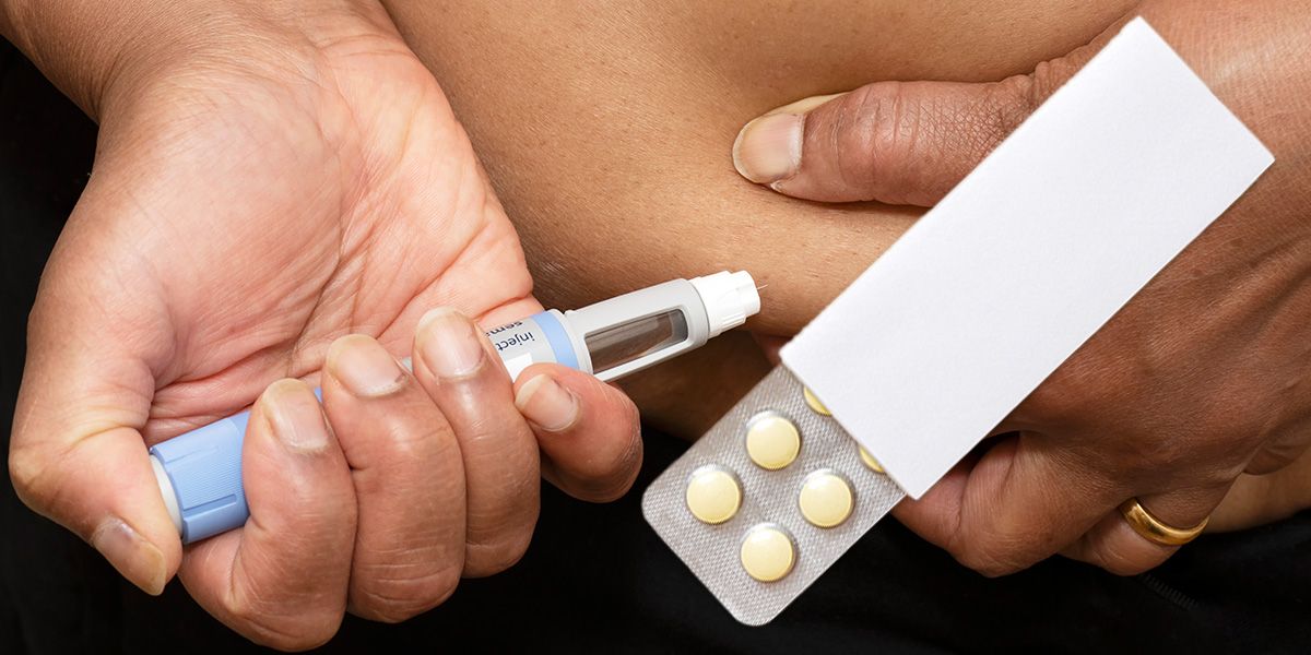 Bislang wird die Abnehmmedikation per Nadel verabreicht.