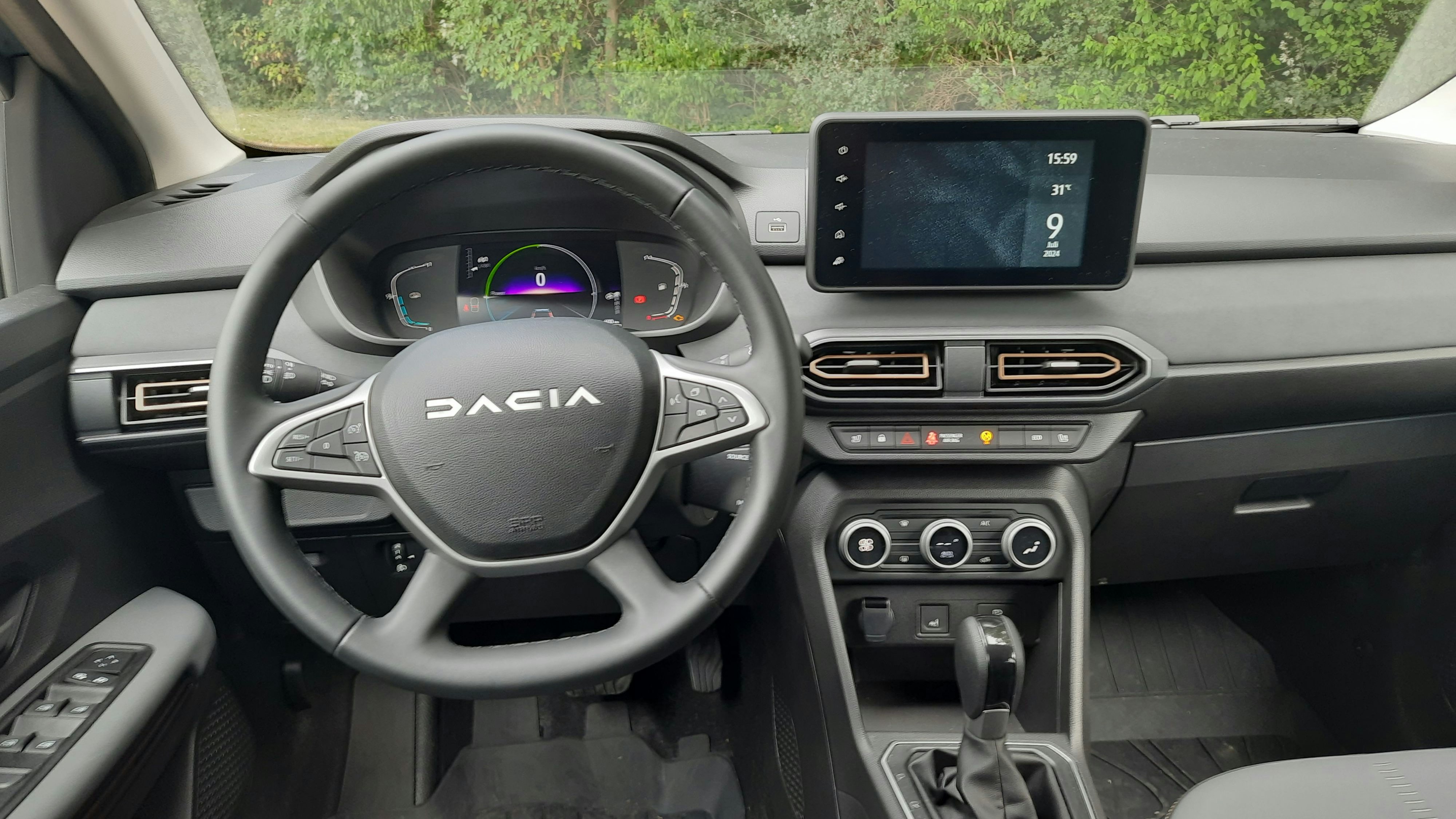 Der Innenraum des Joggers